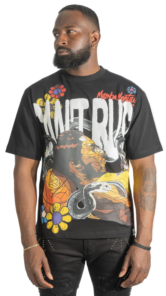 Tee | F136 Can't Rush Greatness - Black T-shirt Makobi Jeans USA