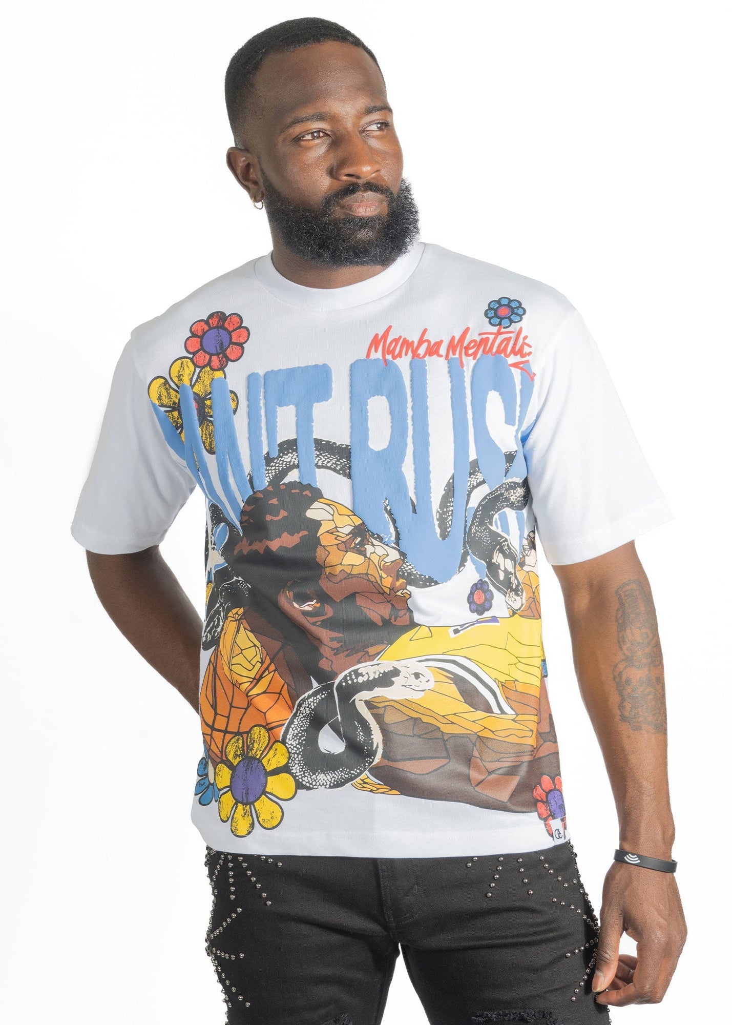 TEEK - Tee | F136 Can't Rush Greatness - White TOPS TEEK MJ