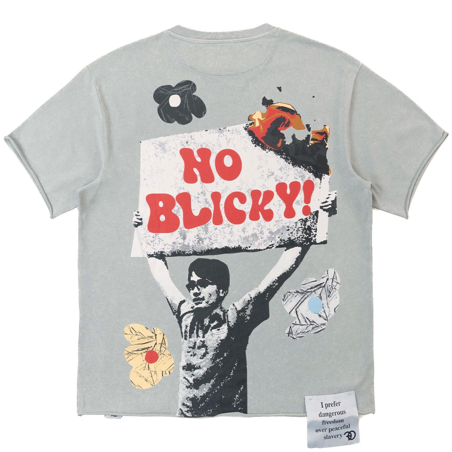 TEEK - Protect Your Piece Tee - Oat Gray TOPS TEEK MJ