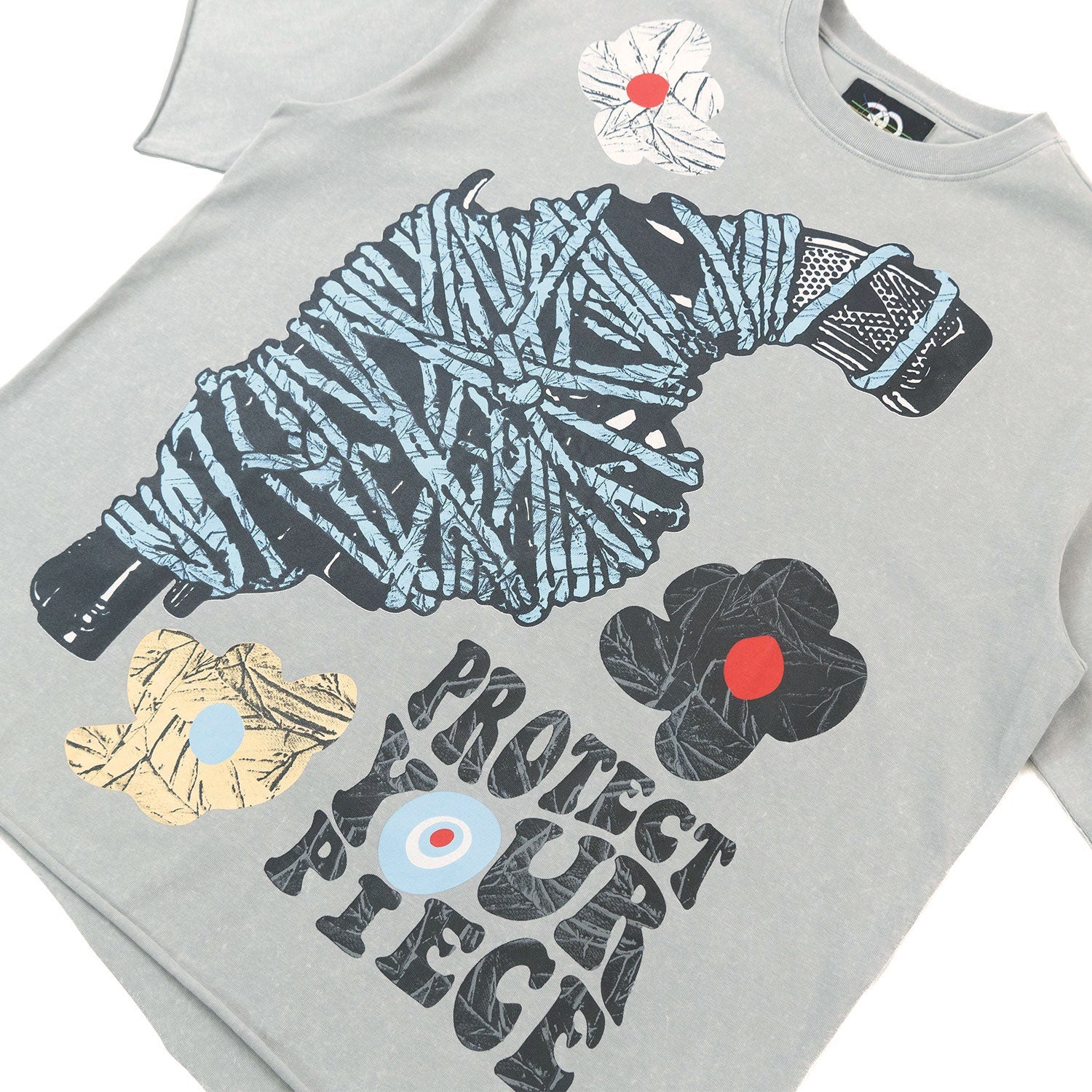 TEEK - Protect Your Piece Tee - Oat Gray TOPS TEEK MJ