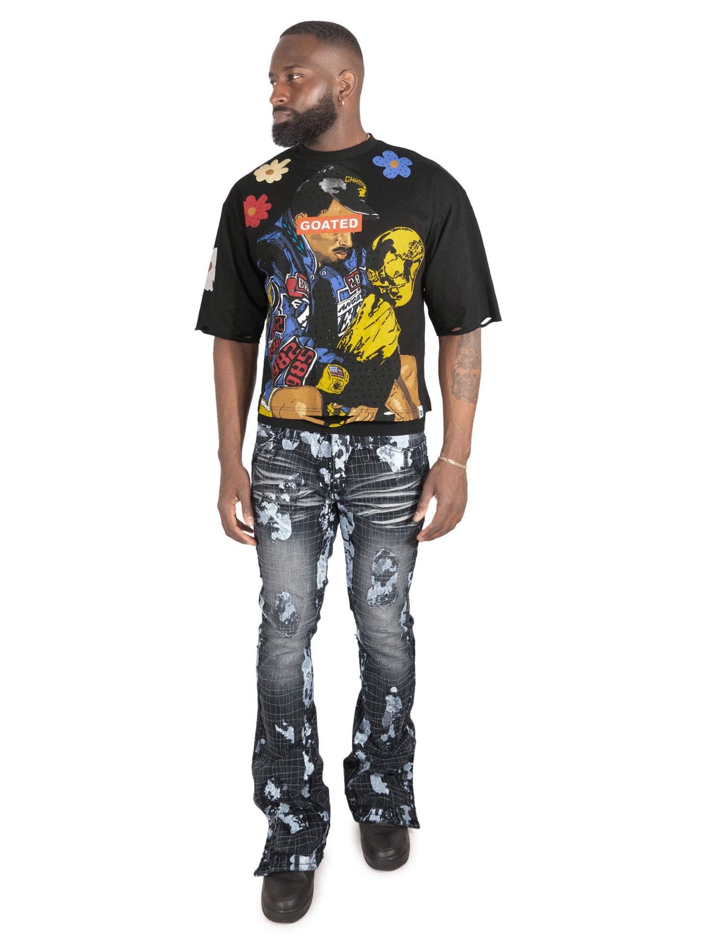 TEEK - Jeans | F1733 Amoto Stacked - Black JEANS TEEK MJ