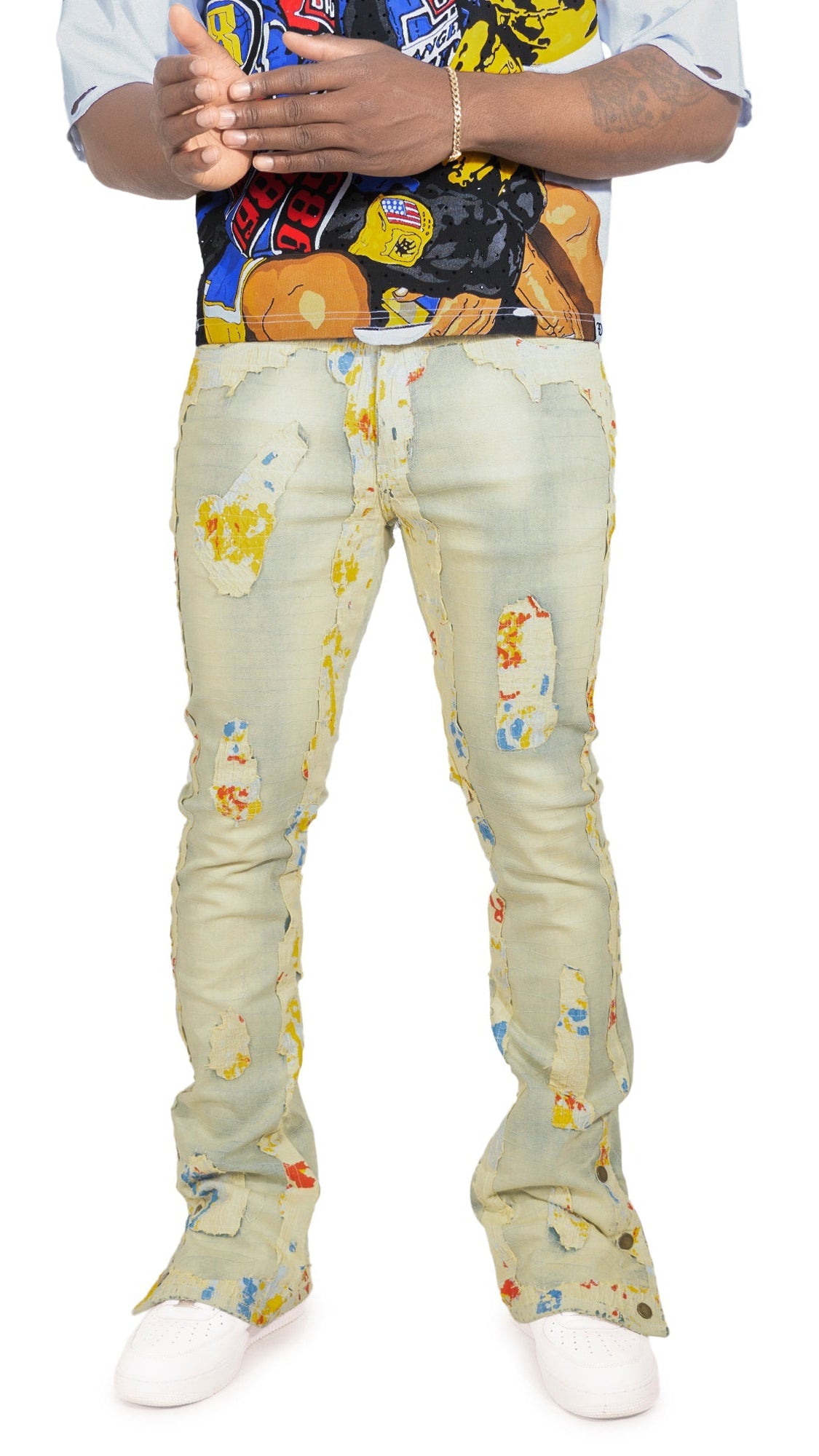 TEEK - Jeans | F1733 Amoto Stacked Pants - Dirt JEANS TEEK MJ