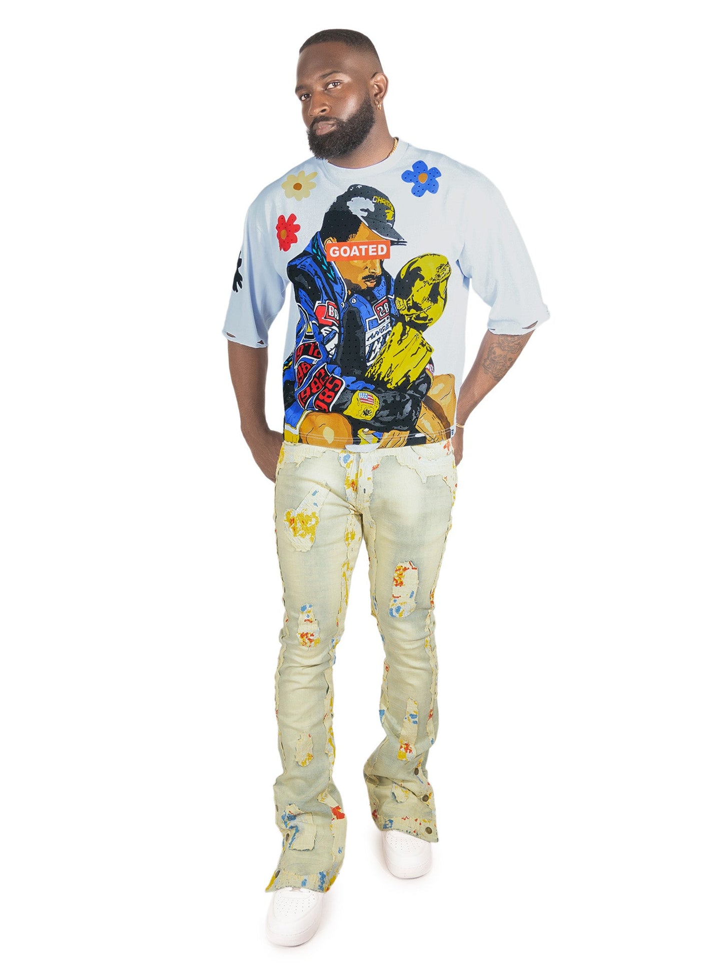 TEEK - Jeans | F1733 Amoto Stacked Pants - Dirt JEANS TEEK MJ