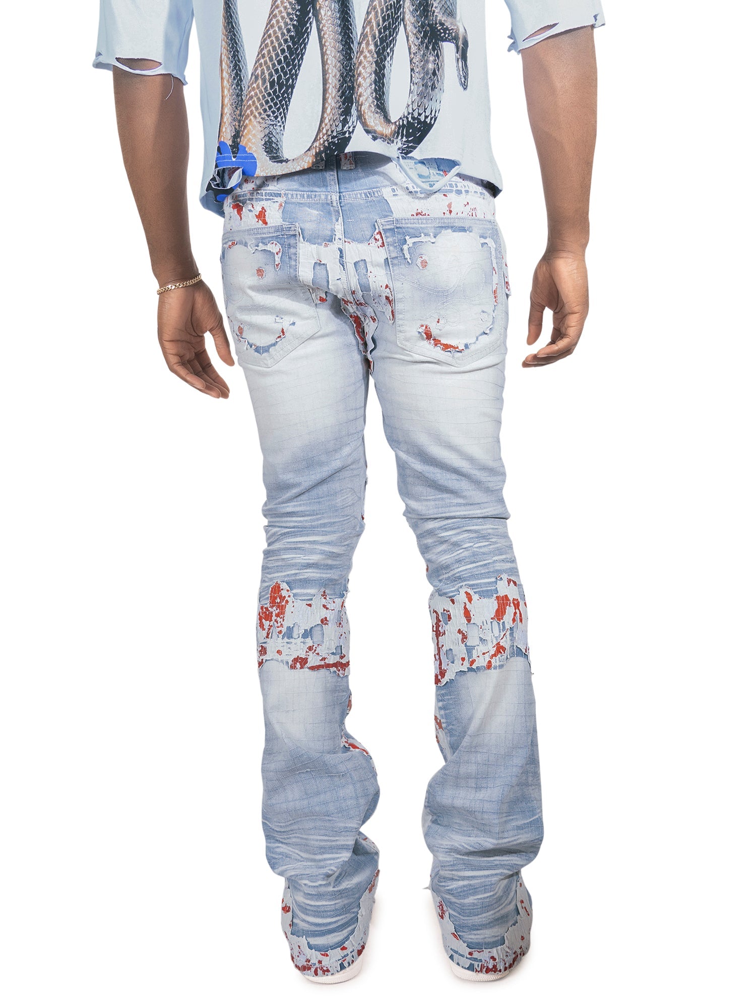TEEK - Jeans | F1733 Amoto Stacked Pants - Light Wash JEANS TEEK MJ