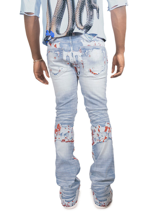 TEEK - Jeans | F1733 Amoto Stacked Pants - Light Wash JEANS TEEK MJ