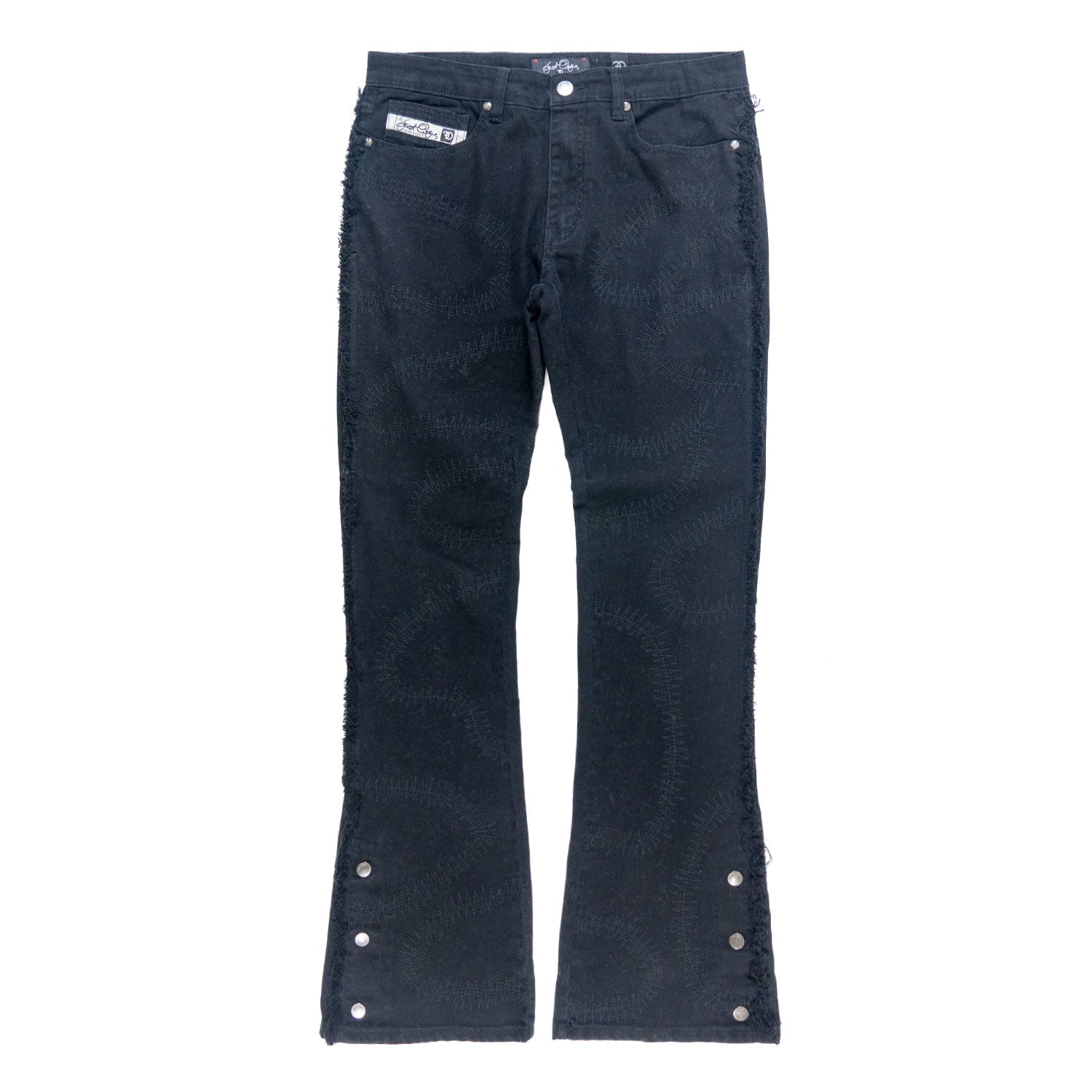 TEEK - F1737 Cashay 2024 Stacked Jeans - Black JEANS TEEK MJ 30/37 BLACK