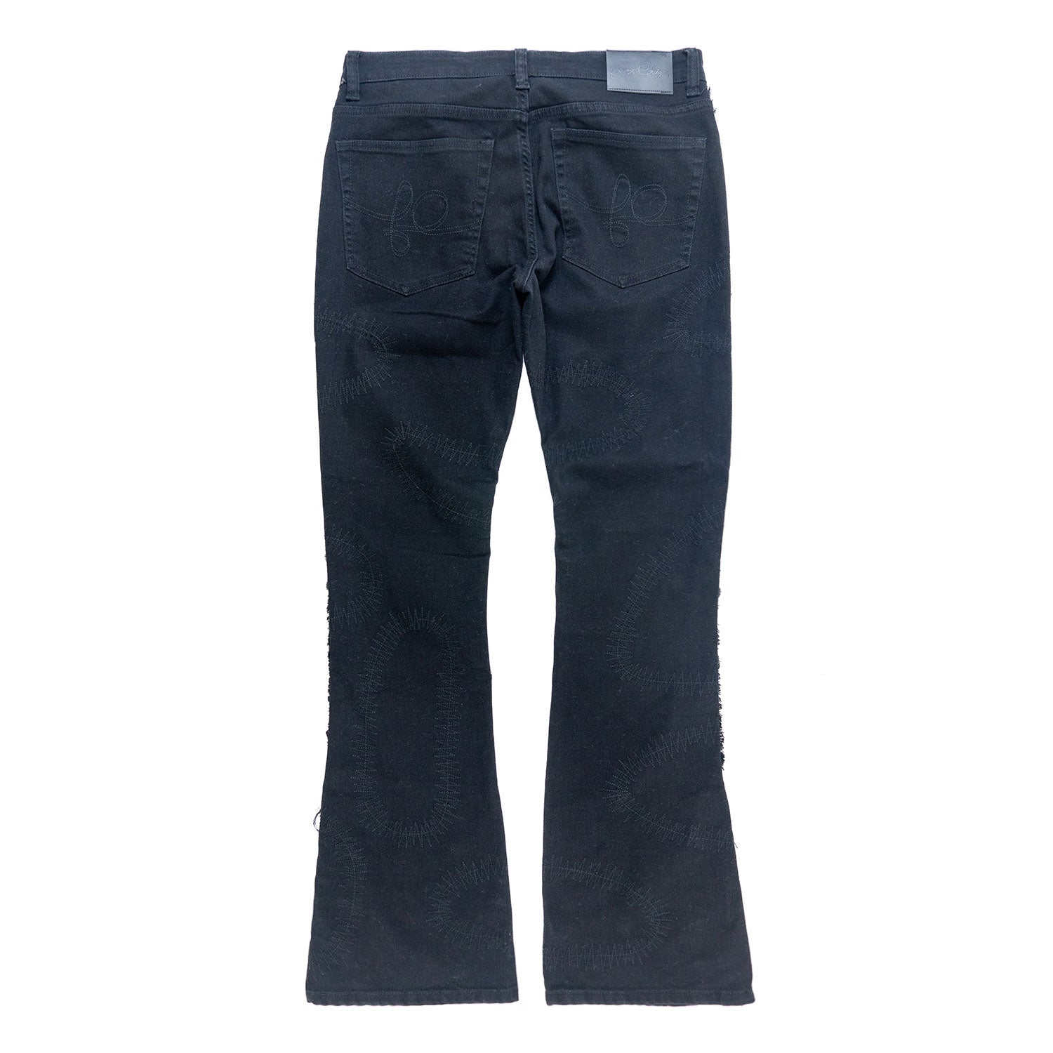 TEEK - F1737 Cashay 2024 Stacked Jeans - Black JEANS TEEK MJ