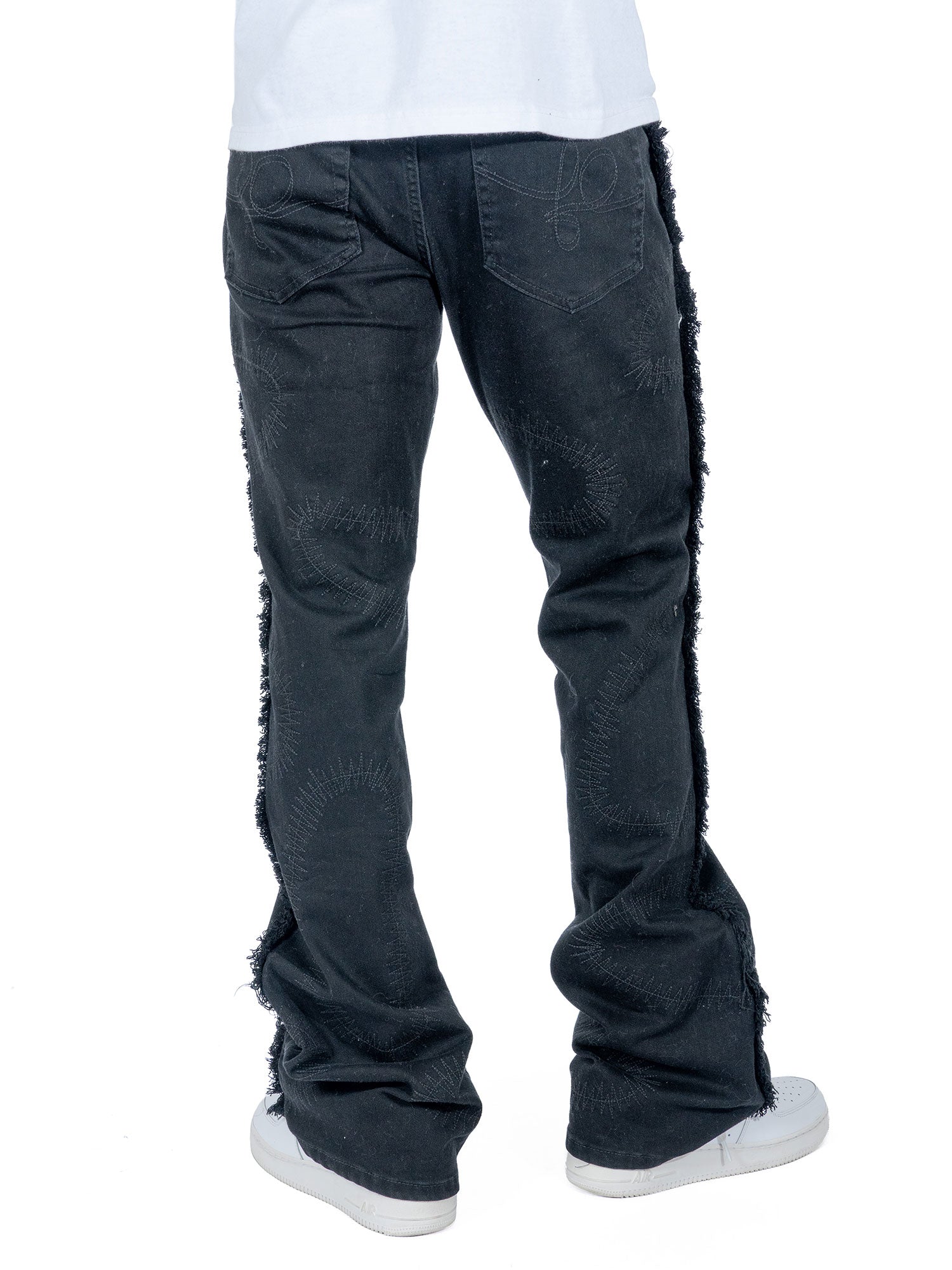 TEEK - F1737 Cashay 2024 Stacked Jeans - Black JEANS TEEK MJ