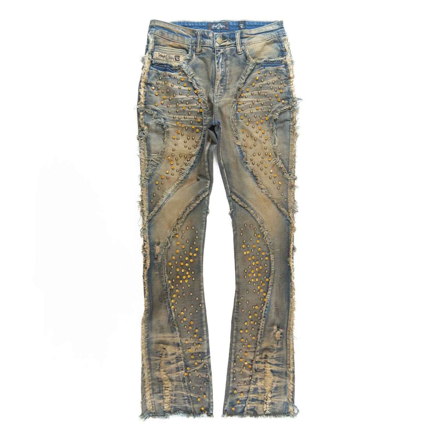TEEK - Jeans | F1757 Moretti Stacked Pants - Vintage JEANS TEEK MJ 30 VINTAGE