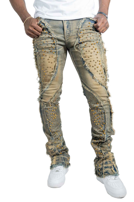 TEEK - Jeans | F1757 Moretti Stacked Pants - Vintage JEANS TEEK MJ