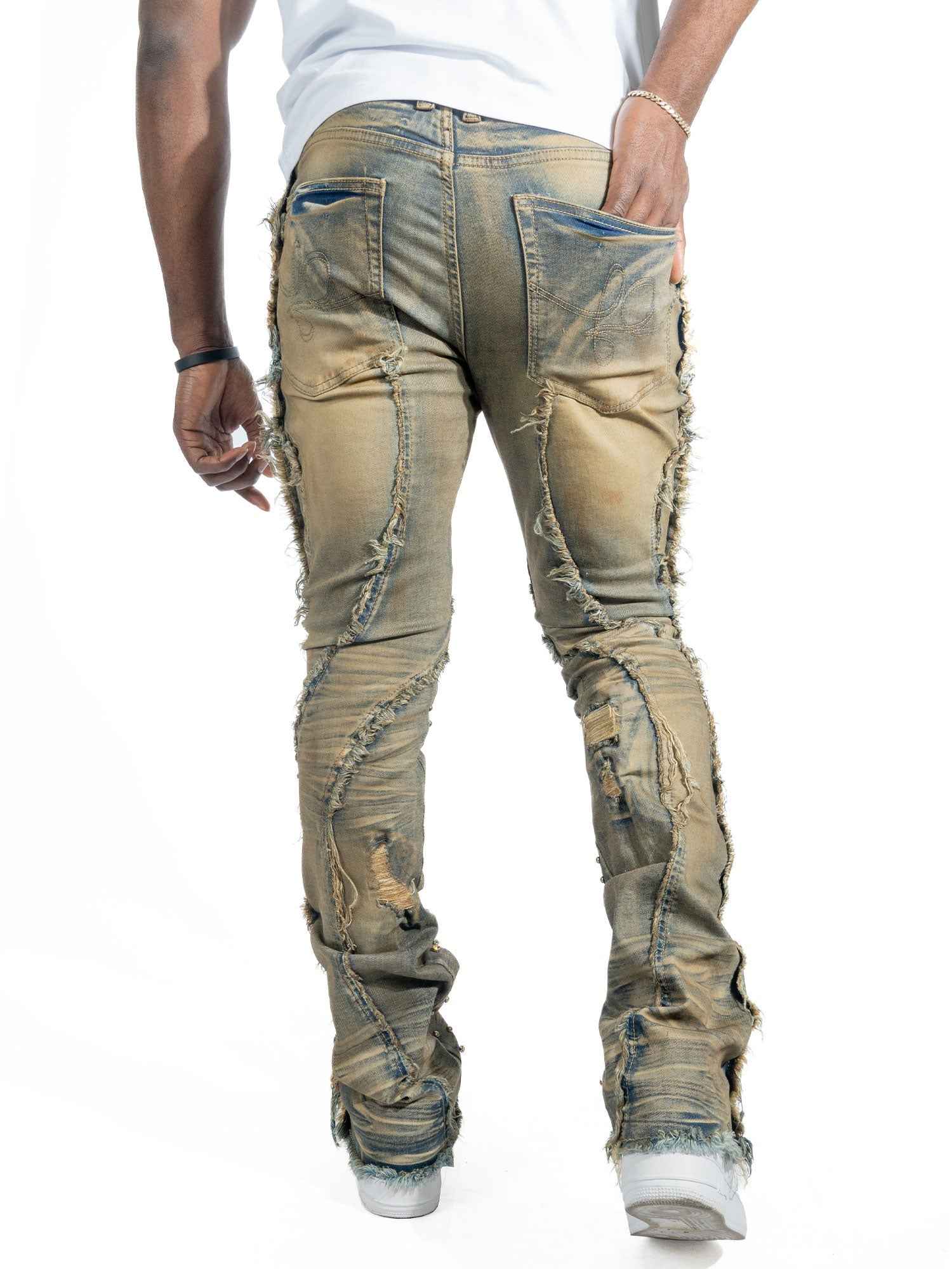 TEEK - Jeans | F1757 Moretti Stacked Pants - Vintage JEANS TEEK MJ