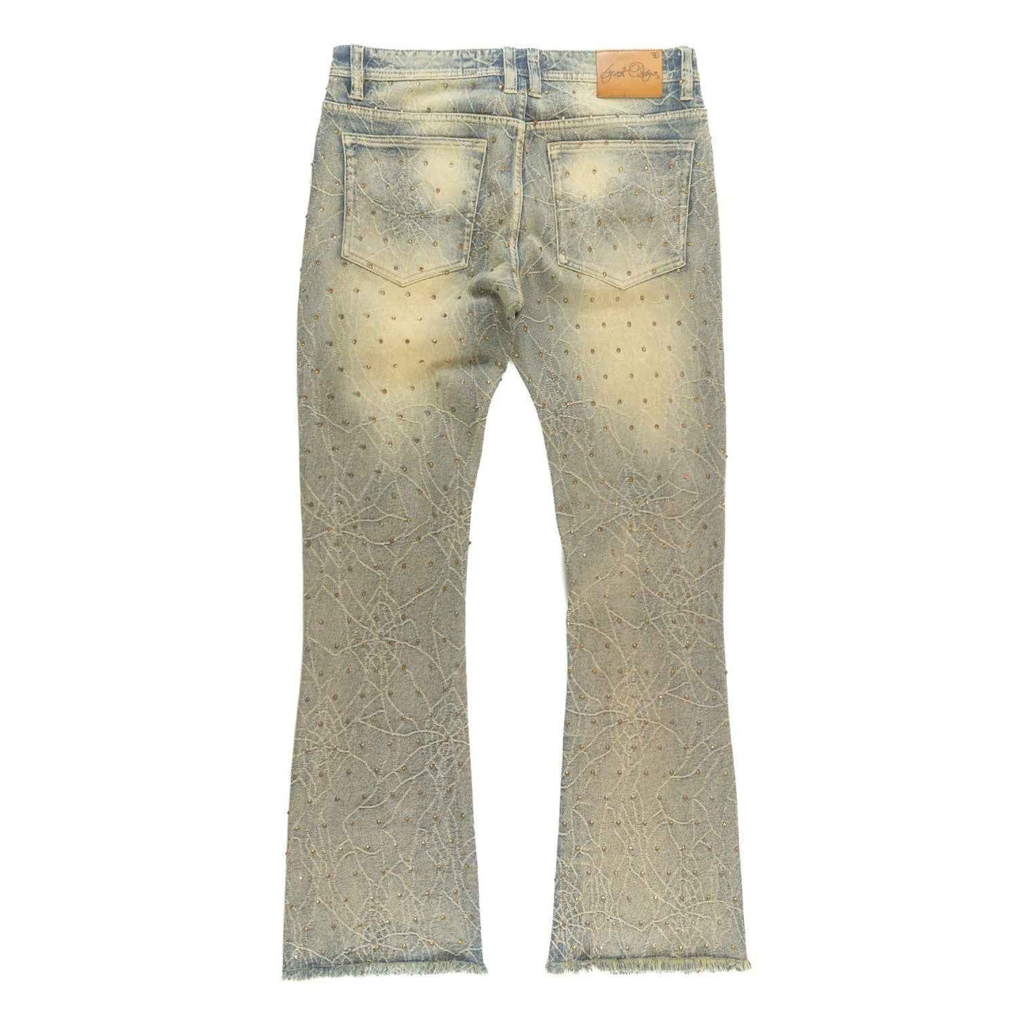 Jeans | F1764 Romano Stacked Stone Pants - Dirt Pants Makobi Jeans USA