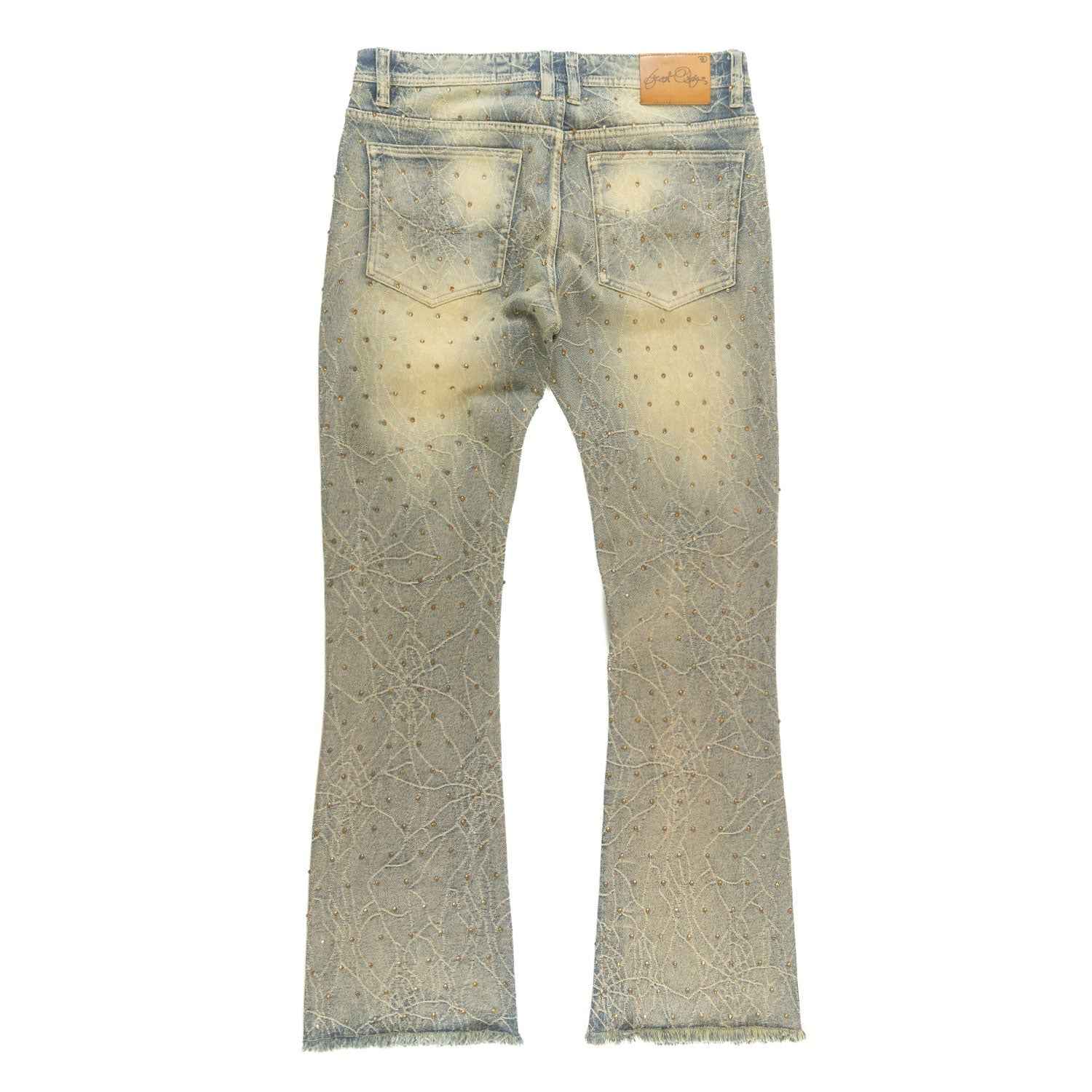 Jeans | F1764 Romano Stacked Stone Pants - Dirt Pants Makobi Jeans USA