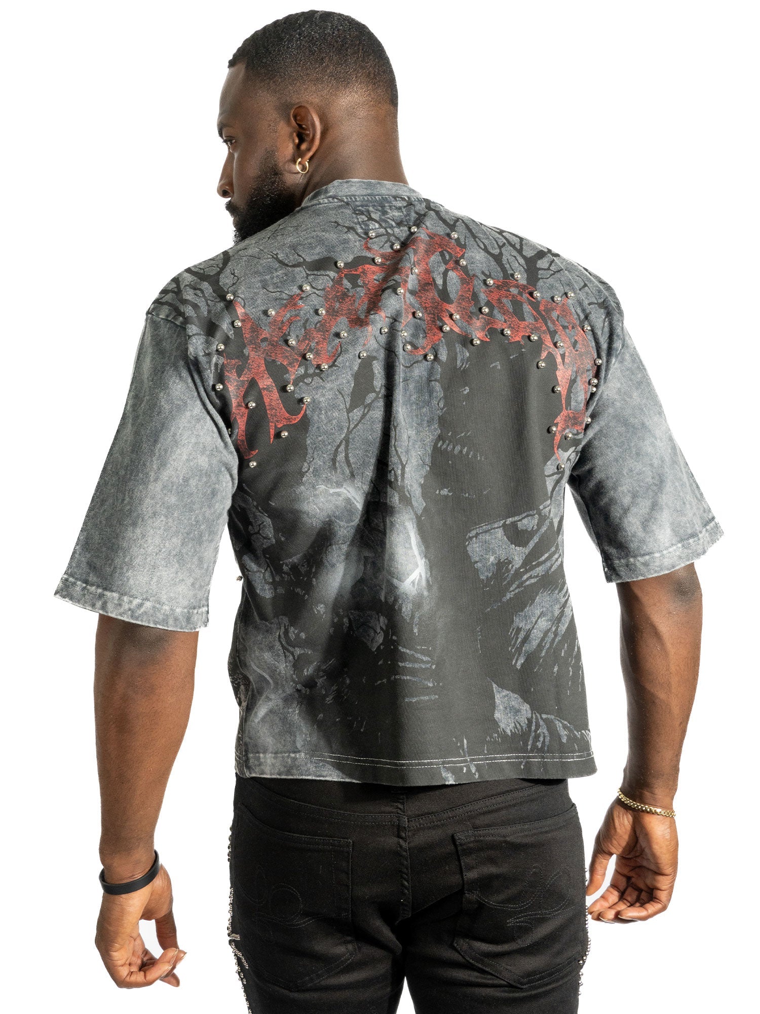 TEEK - Tee | F179 Heartless Cropped - Black TOPS TEEK MJ