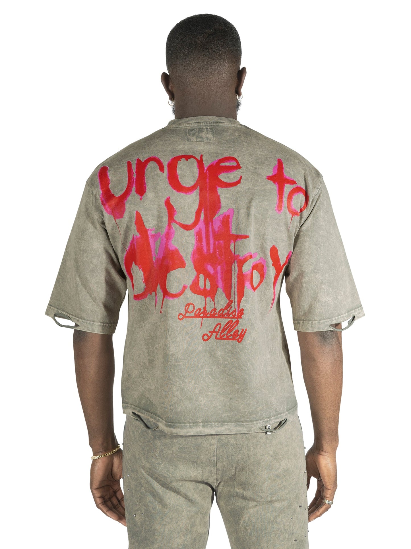 TEEK - F180 Crash Out Tee - Oat TOPS TEEK MJ