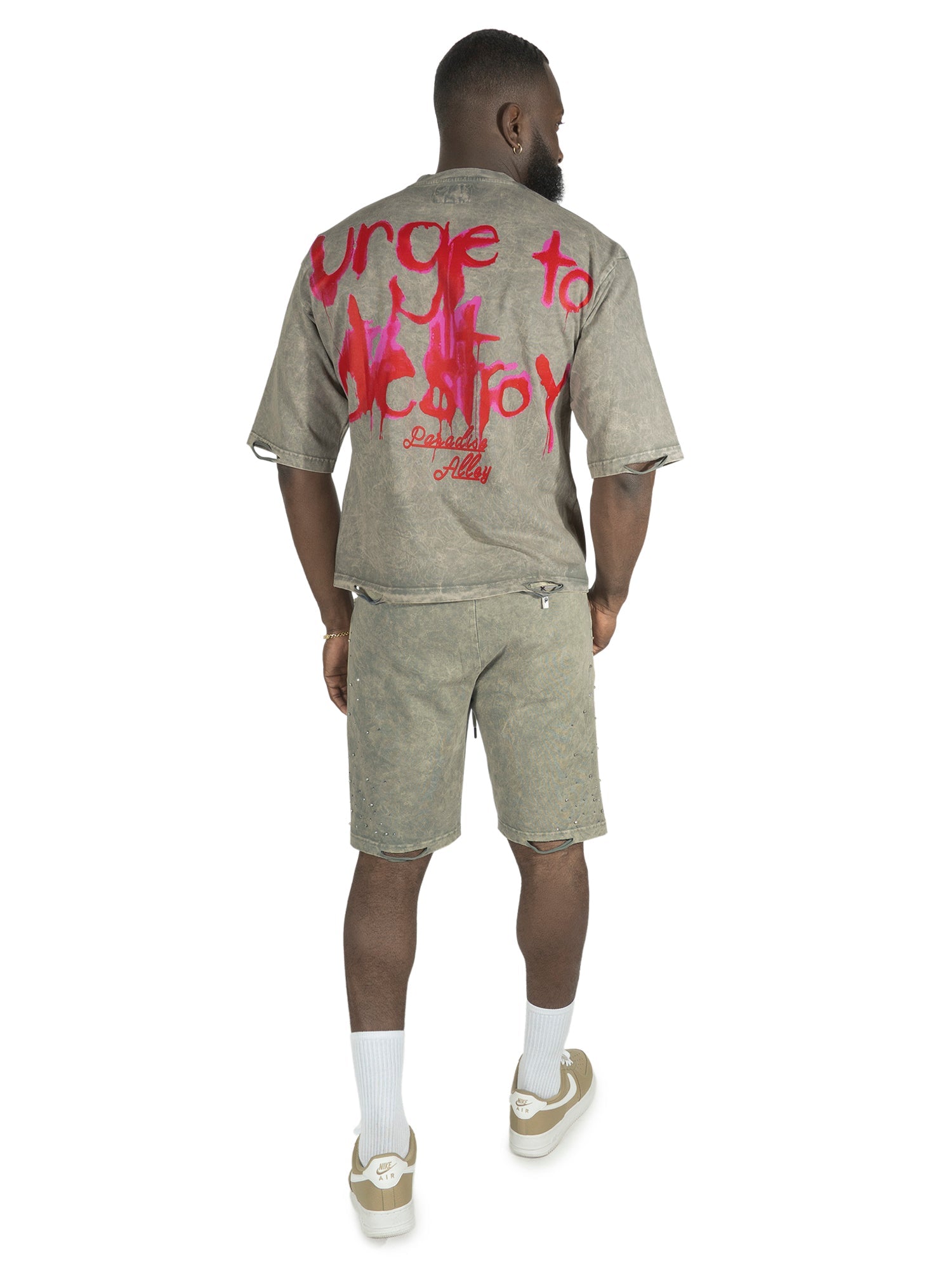 TEEK - F180 Crash Out Tee - Oat TOPS TEEK MJ