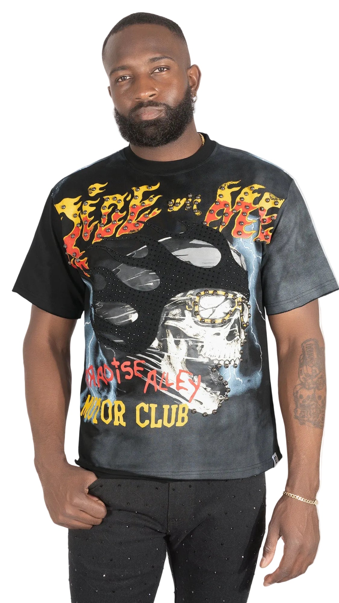 Tee | F188 Ride With Me - Black Makobi Jeans USA