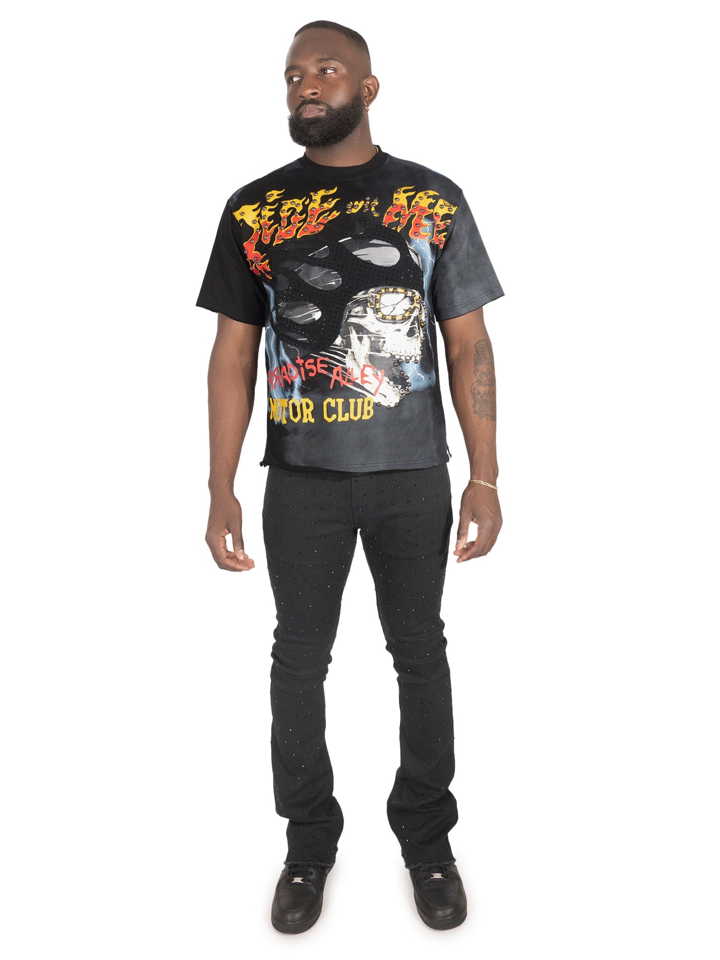 Tee | F188 Ride With Me - Black Makobi Jeans USA