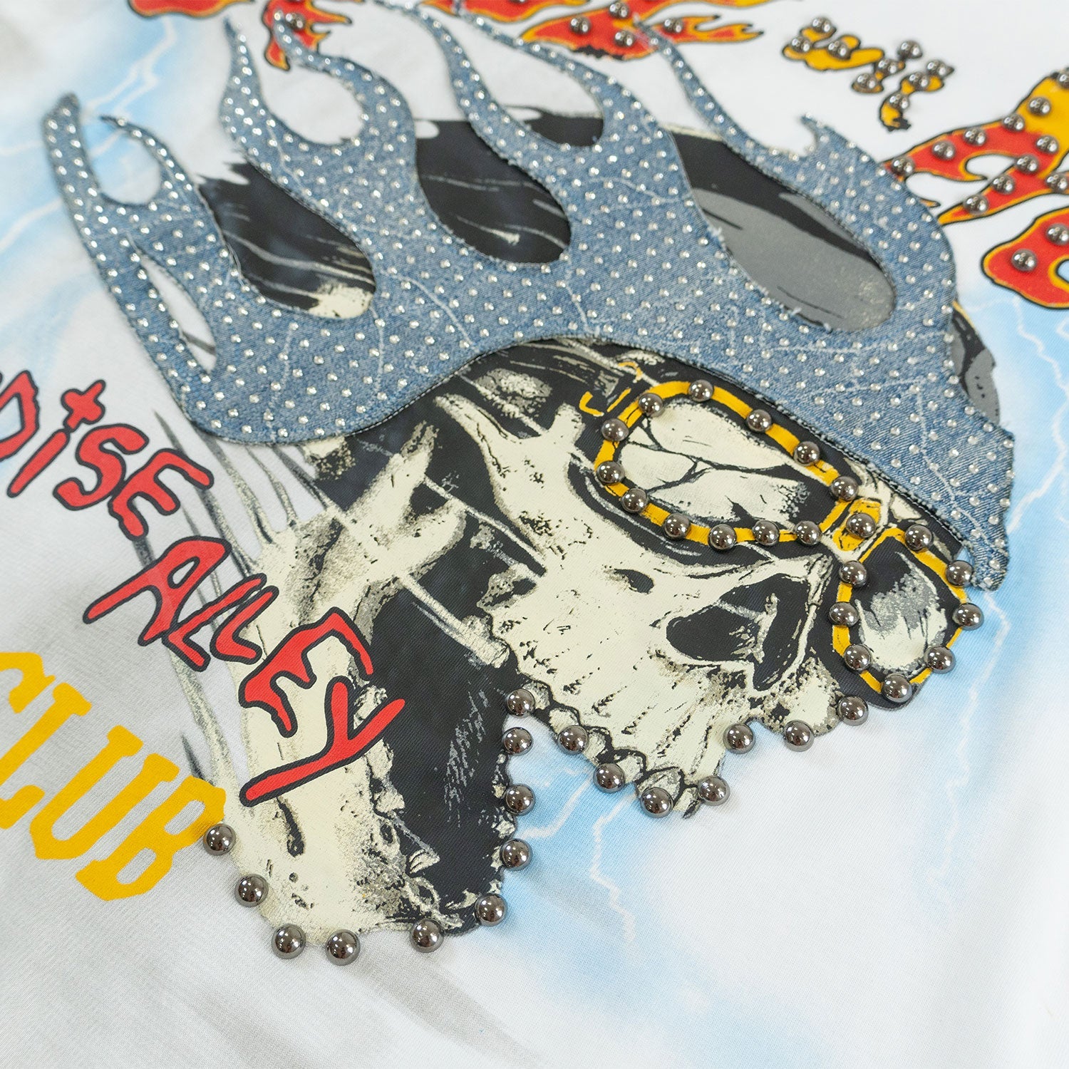 Tee | F188 Ride With Me - White Makobi Jeans USA