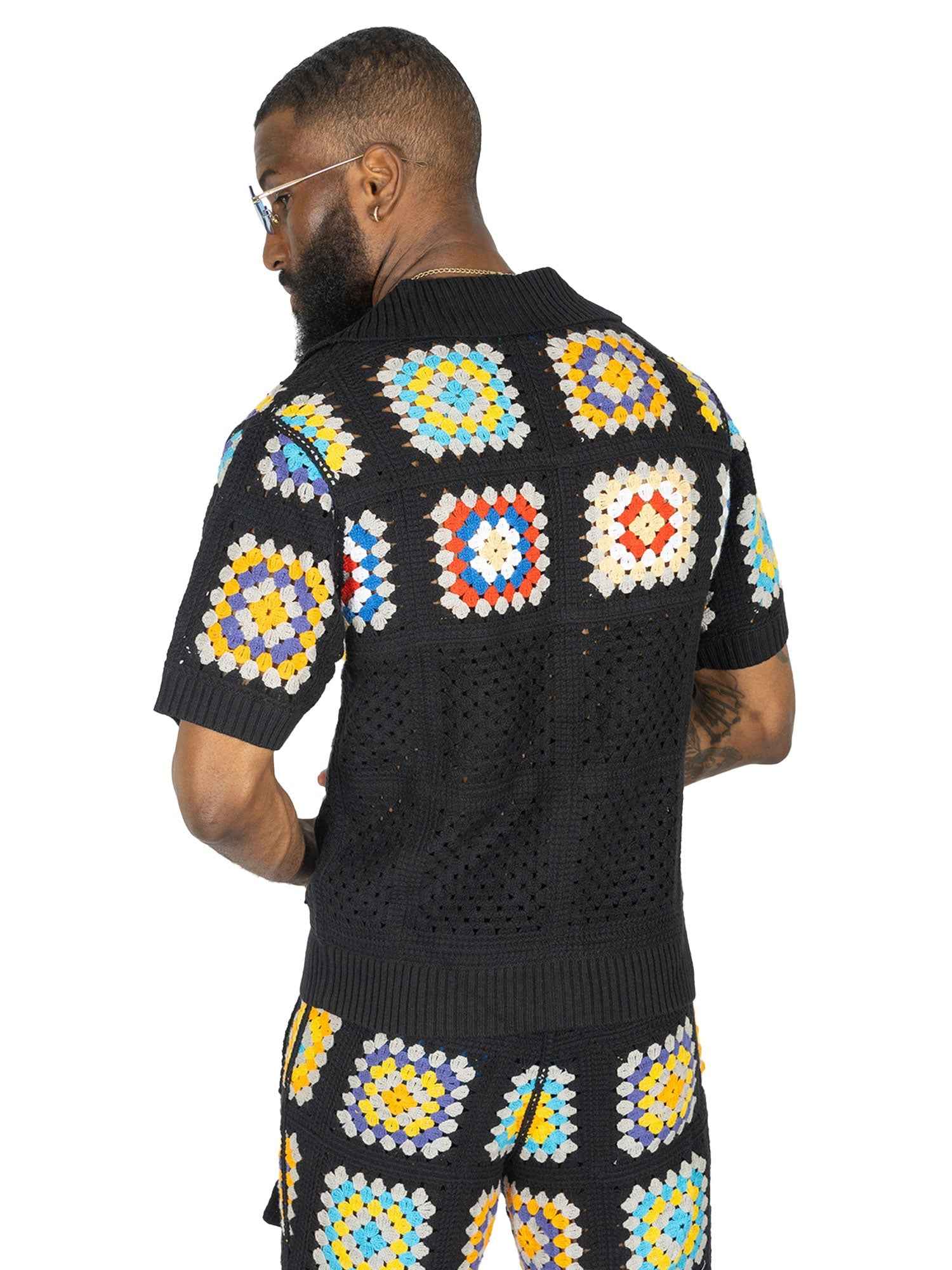 F342 Nuevo Riche Shirt - Black/Red Outfit Sets Makobi Jeans USA