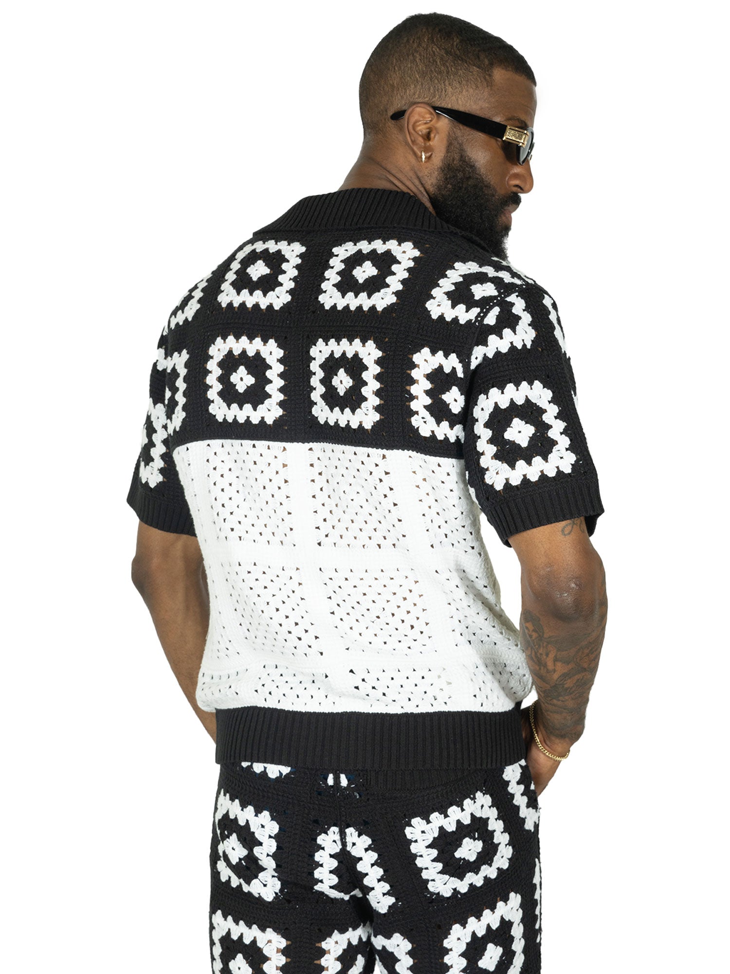 TEEK - F342 Nuevo Riche Shirt - Black TOPS TEEK MJ