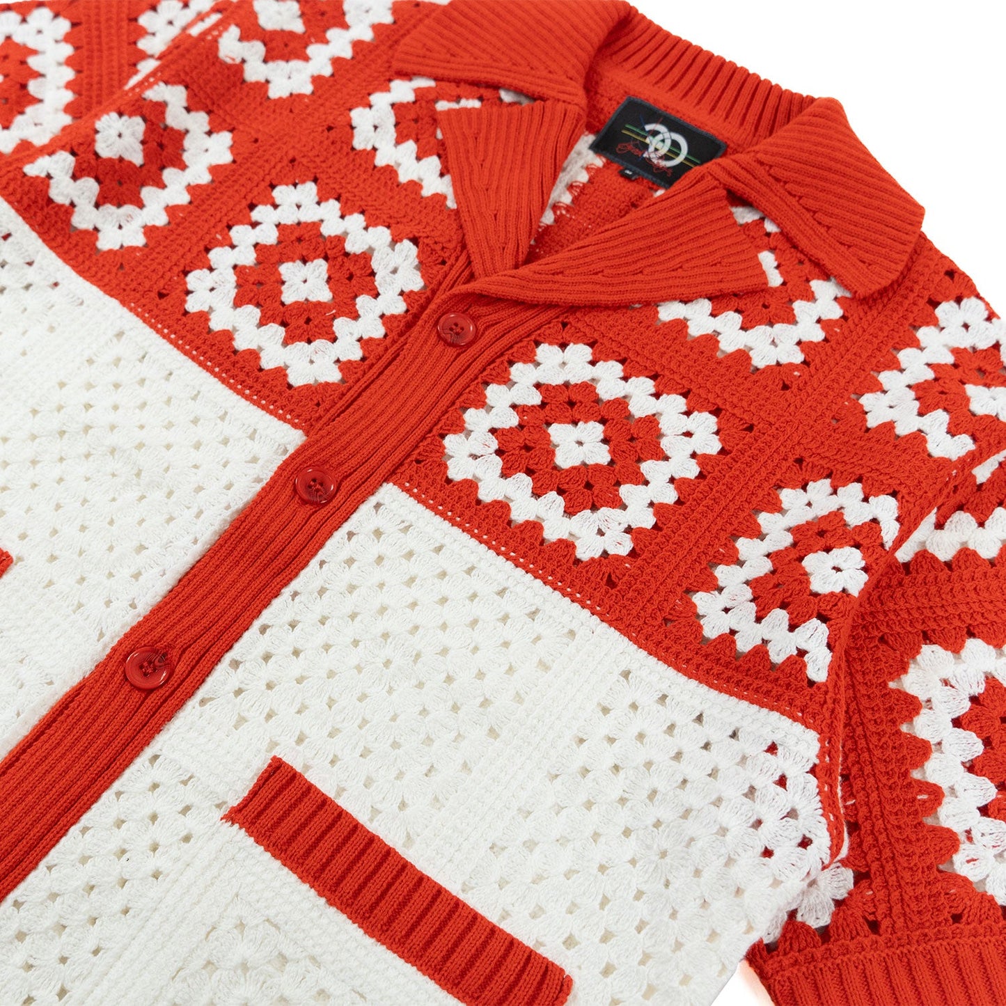 TEEK - F342 Nuevo Riche Shirt - Red TOPS TEEK MJ