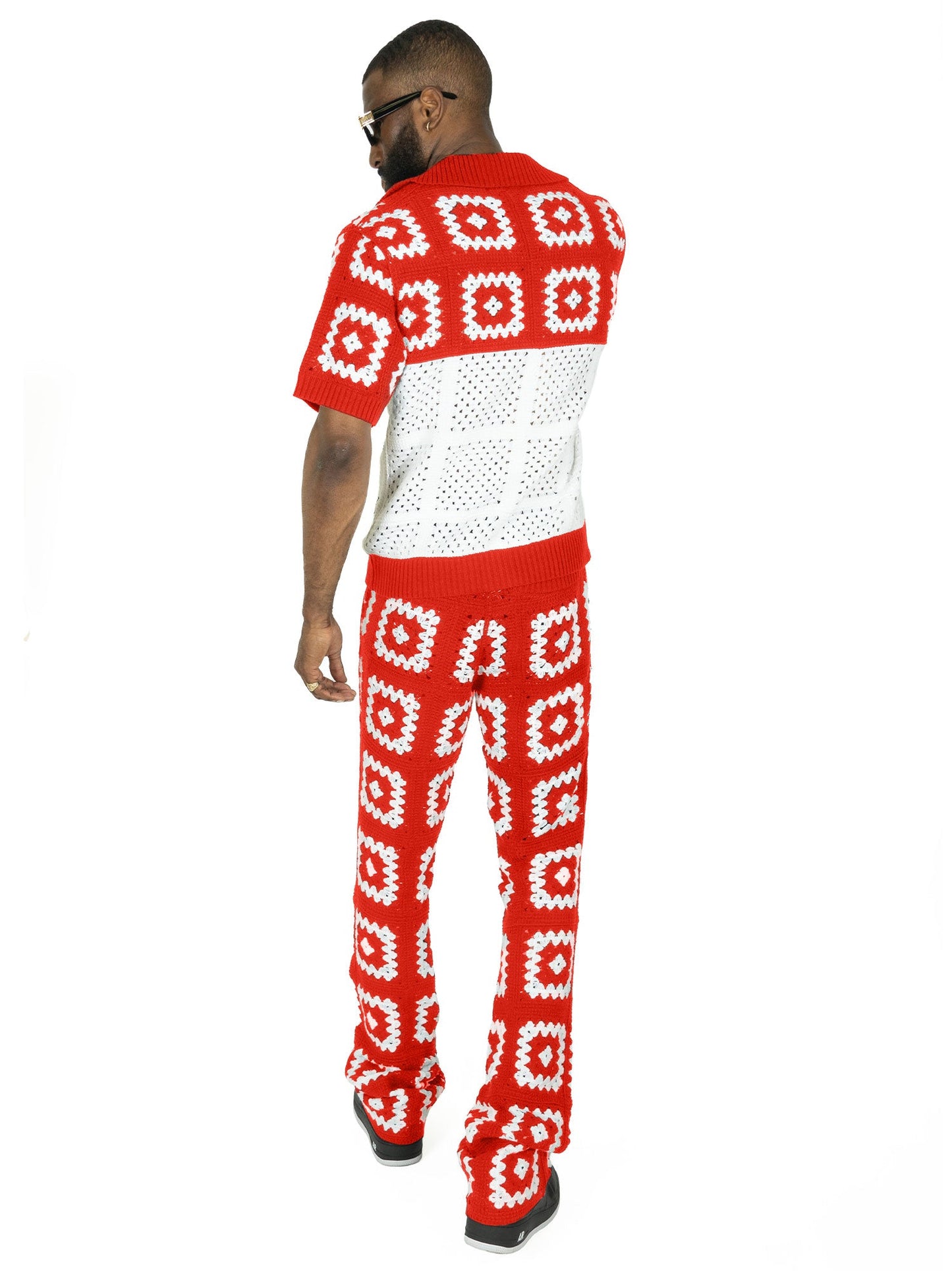 TEEK - F342 Nuevo Riche Shirt - Red TOPS TEEK MJ