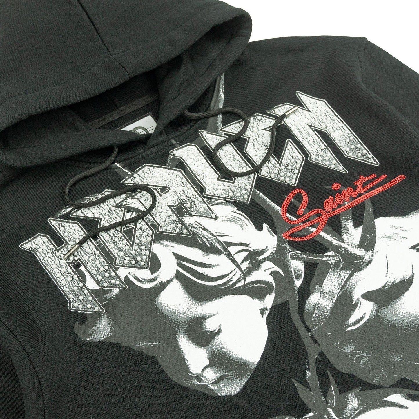 TEEK - Fleece Hoodie | F4171 Heaven Pull Over - Black TOPS TEEK MJ