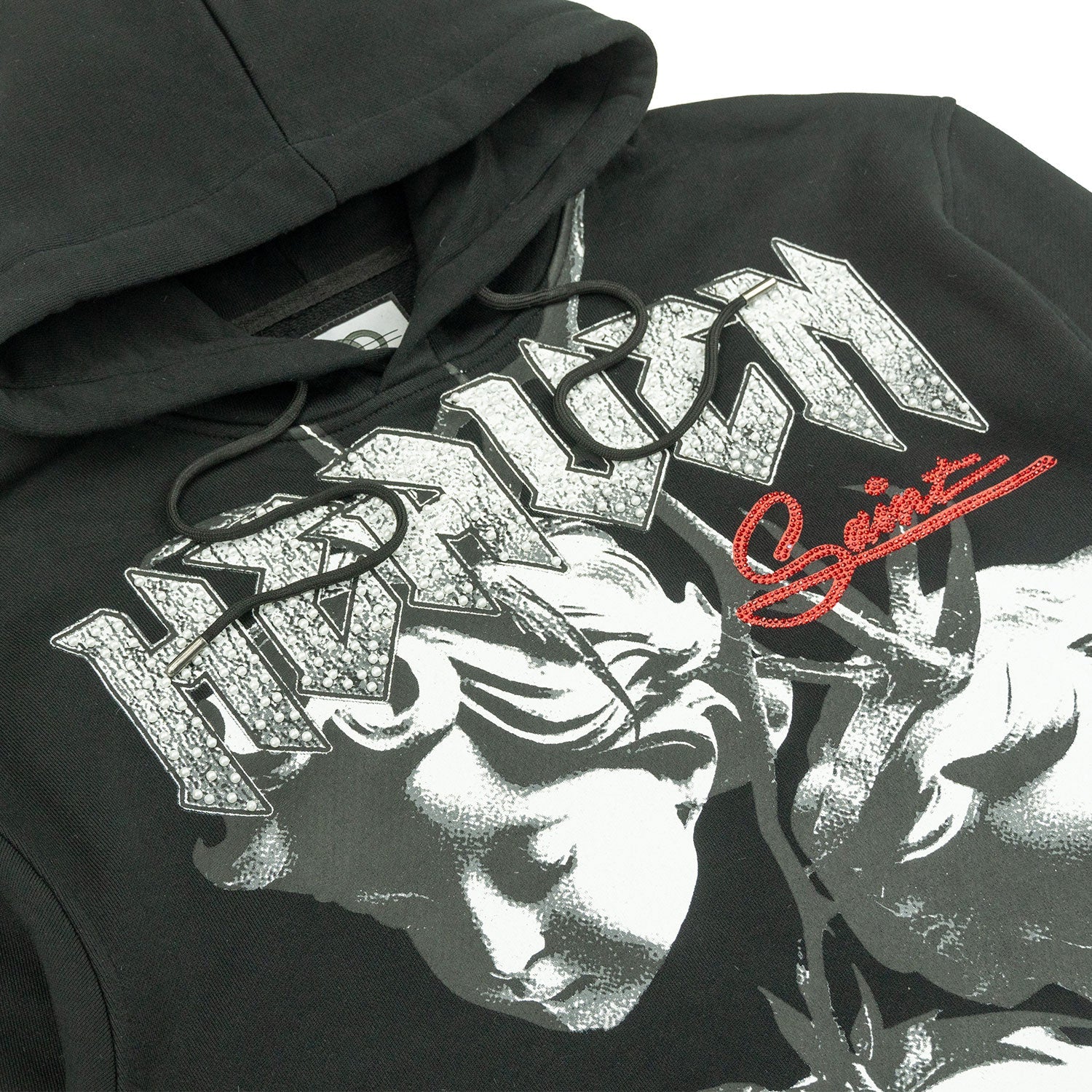 TEEK - Fleece Hoodie | F4171 Heaven Pull Over - Black TOPS TEEK MJ