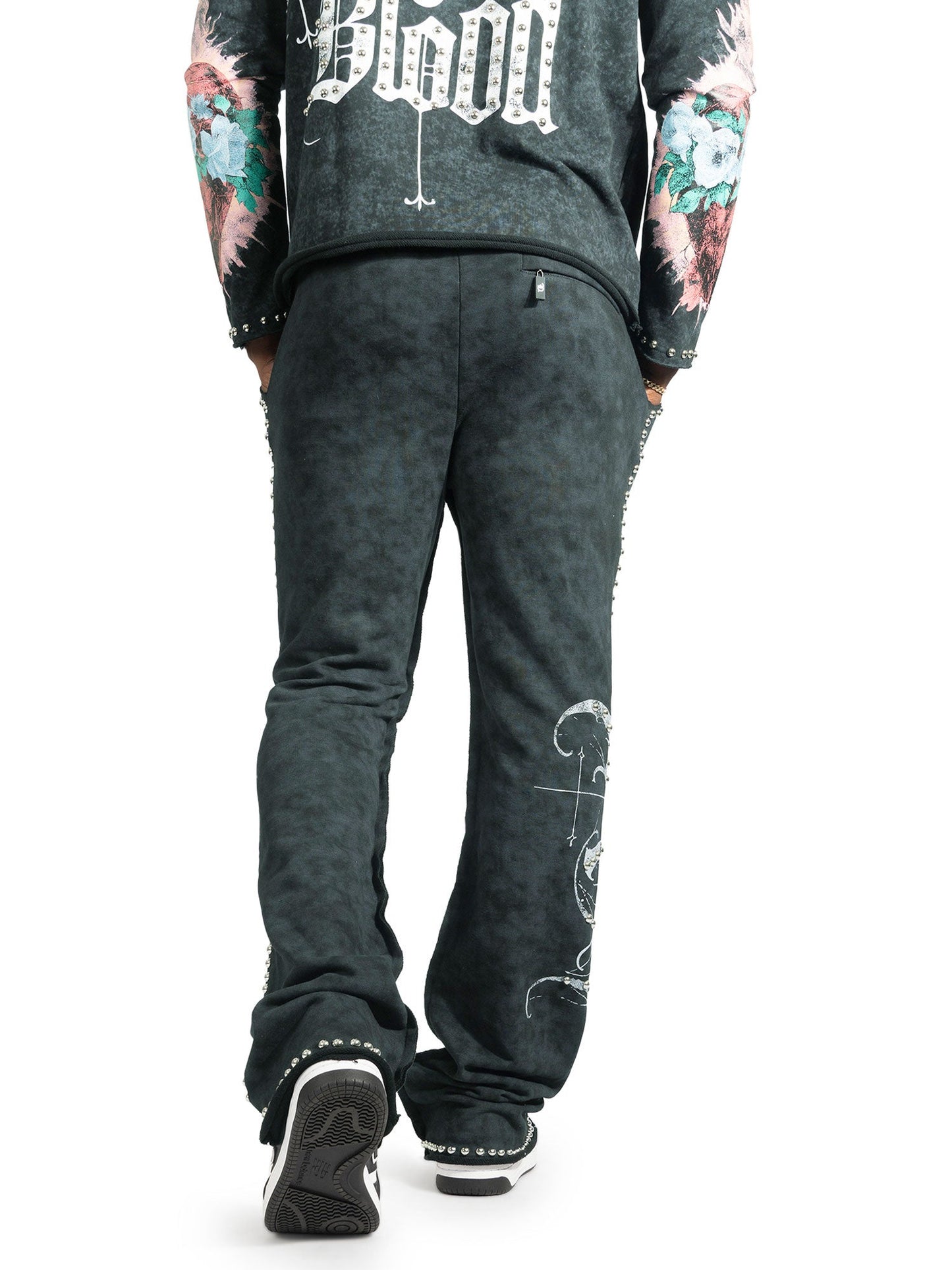 TEEK - Set | F4226 Amor Jogging Set - Black SET TEEK MJ