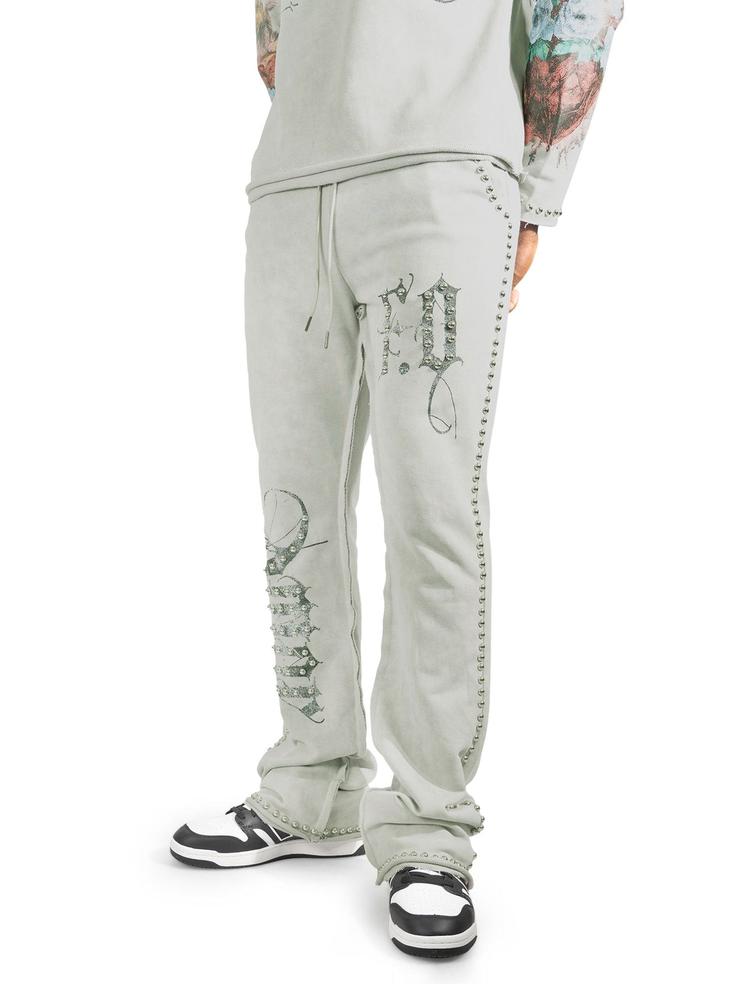 TEEK - Set | F4226 Amor Jogging Set - Gray SET TEEK MJ