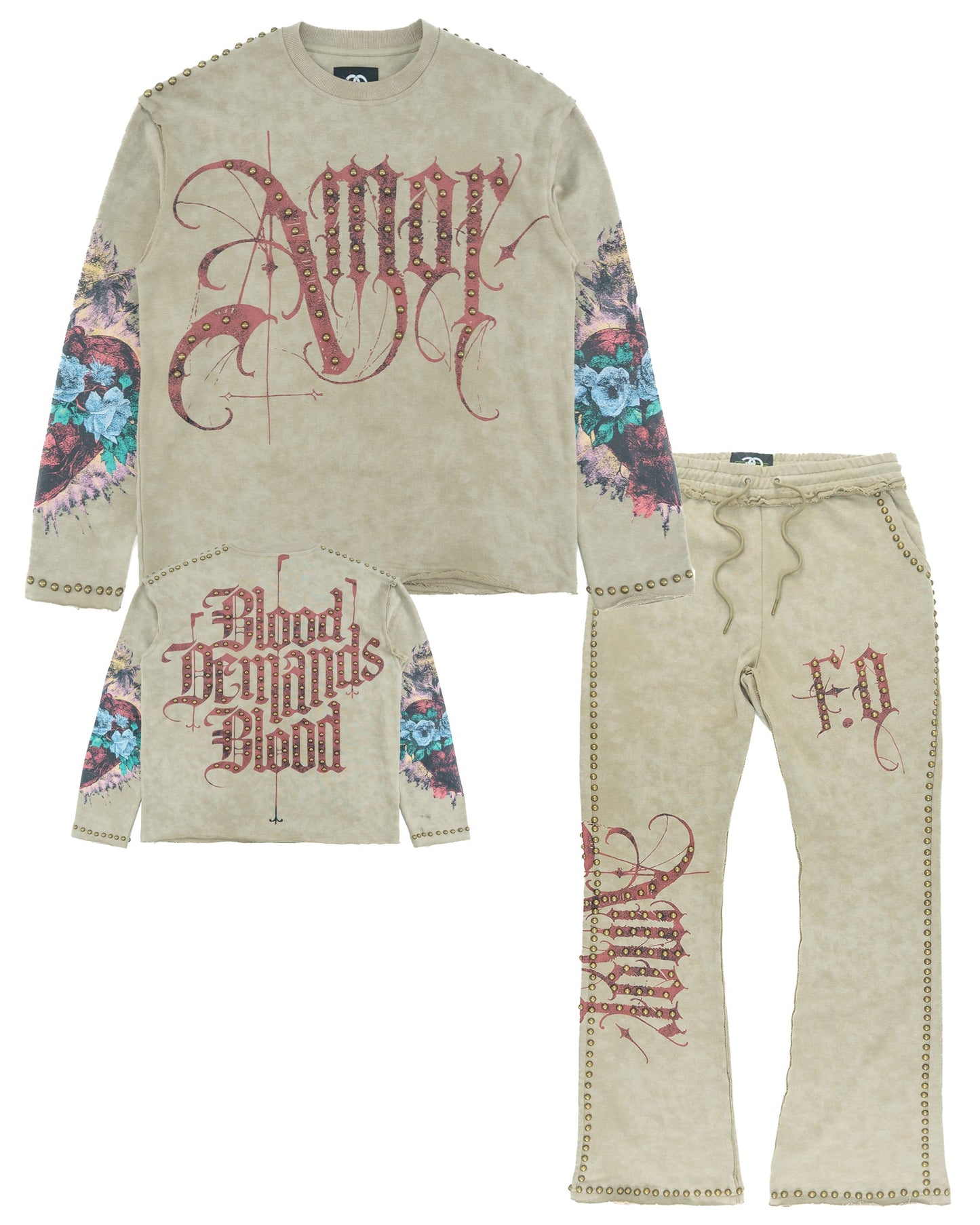 TEEK - Set | F4226 Amor Jogging Set - Mocha SET TEEK MJ S KHAKI