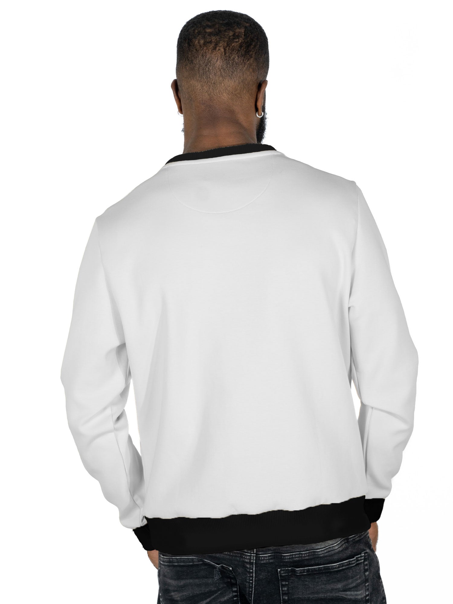 TEEK - F4789 Hendrix 2024 Crewneck Sweatshirt - White TOPS TEEK MJ