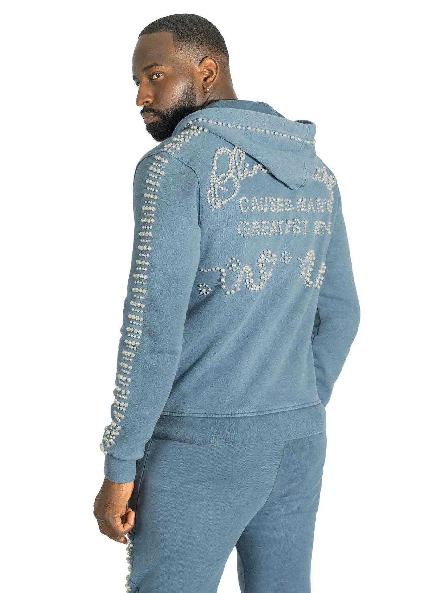 TEEK - Set | F5245 Blind Faith Hoodie Set - Blue SET TEEK MJ