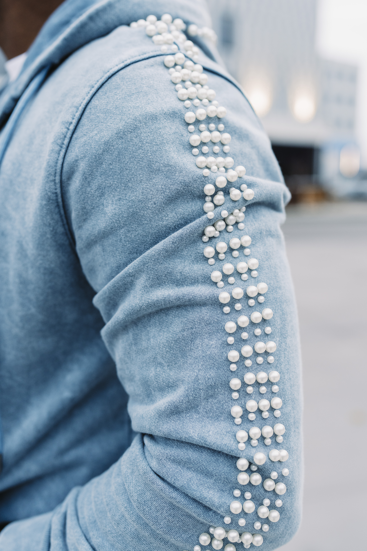 TEEK - Set | F5245 Blind Faith Hoodie Set - Blue SET TEEK MJ