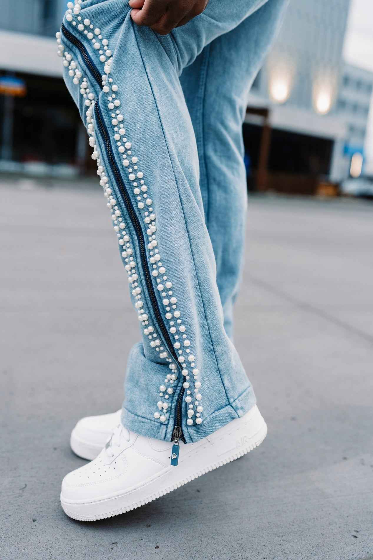 TEEK - Set | F5245 Blind Faith Hoodie Set - Blue SET TEEK MJ