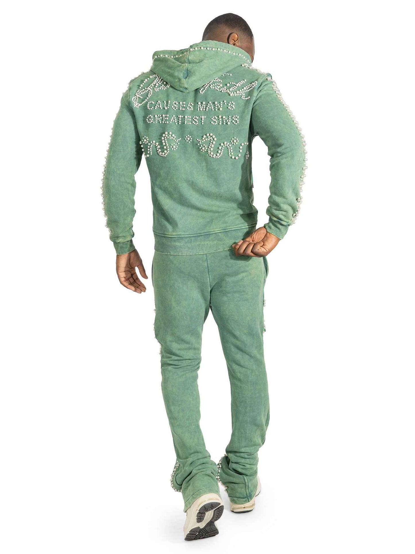 TEEK - Set | F5245 Blind Faith Hoodie Set - Green SET TEEK MJ
