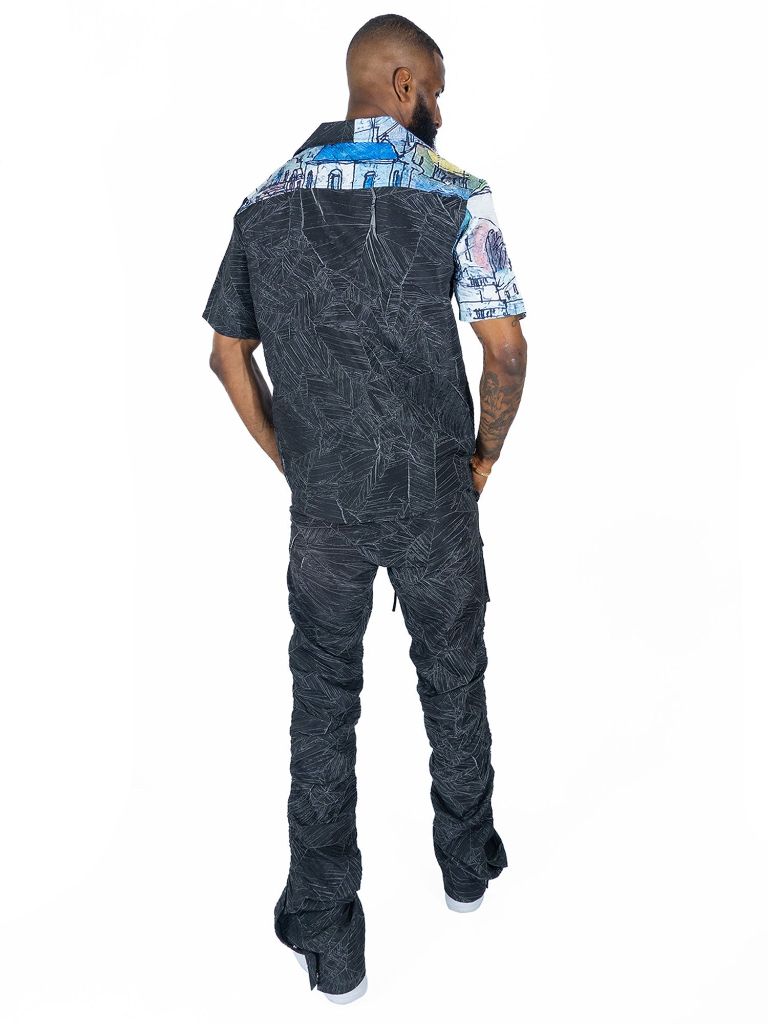 TEEK - F564 Monico Shirt - Black TOPS TEEK MJ