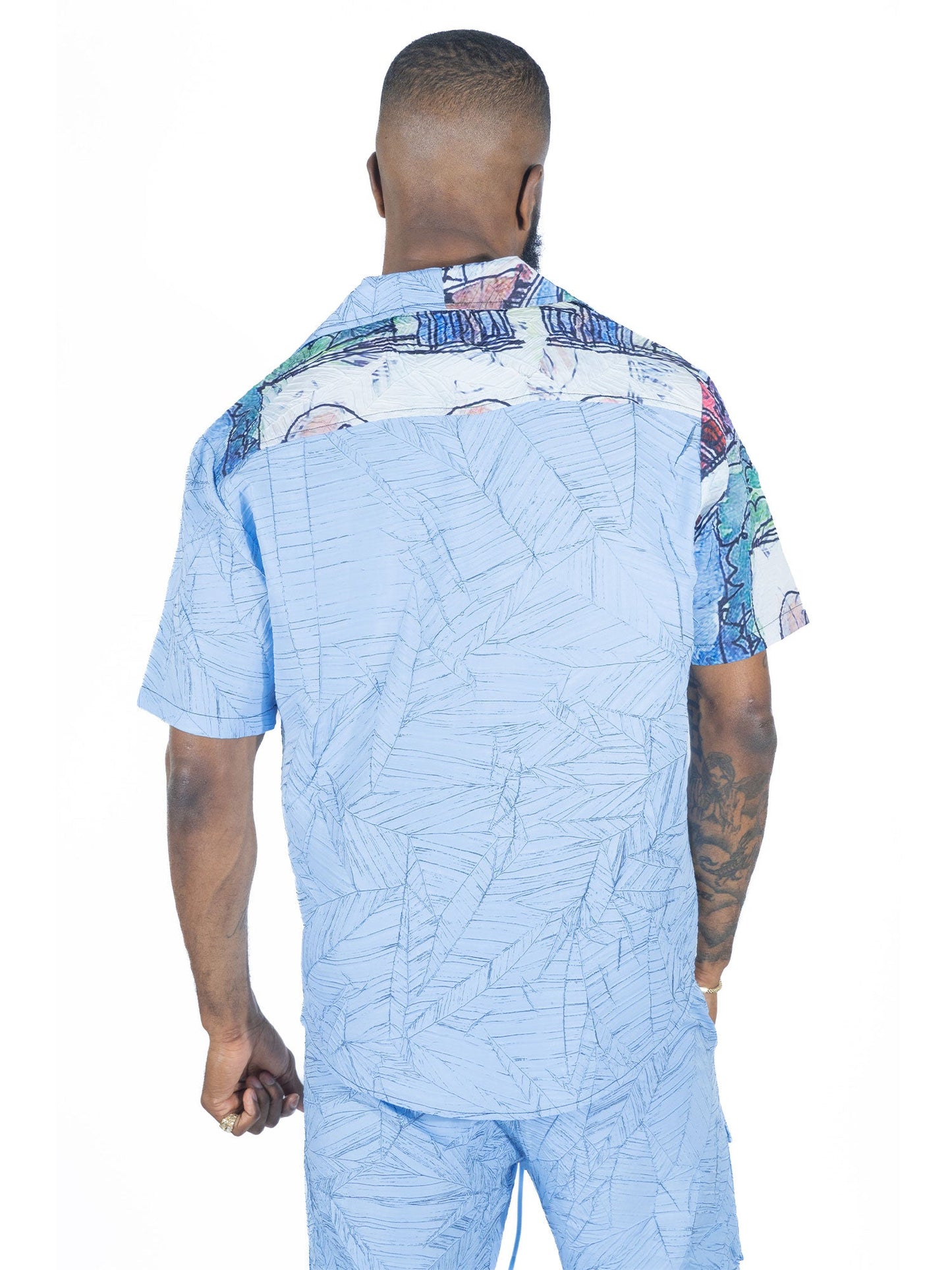 TEEK - F564 Monico Shirt - Blue TOPS TEEK MJ