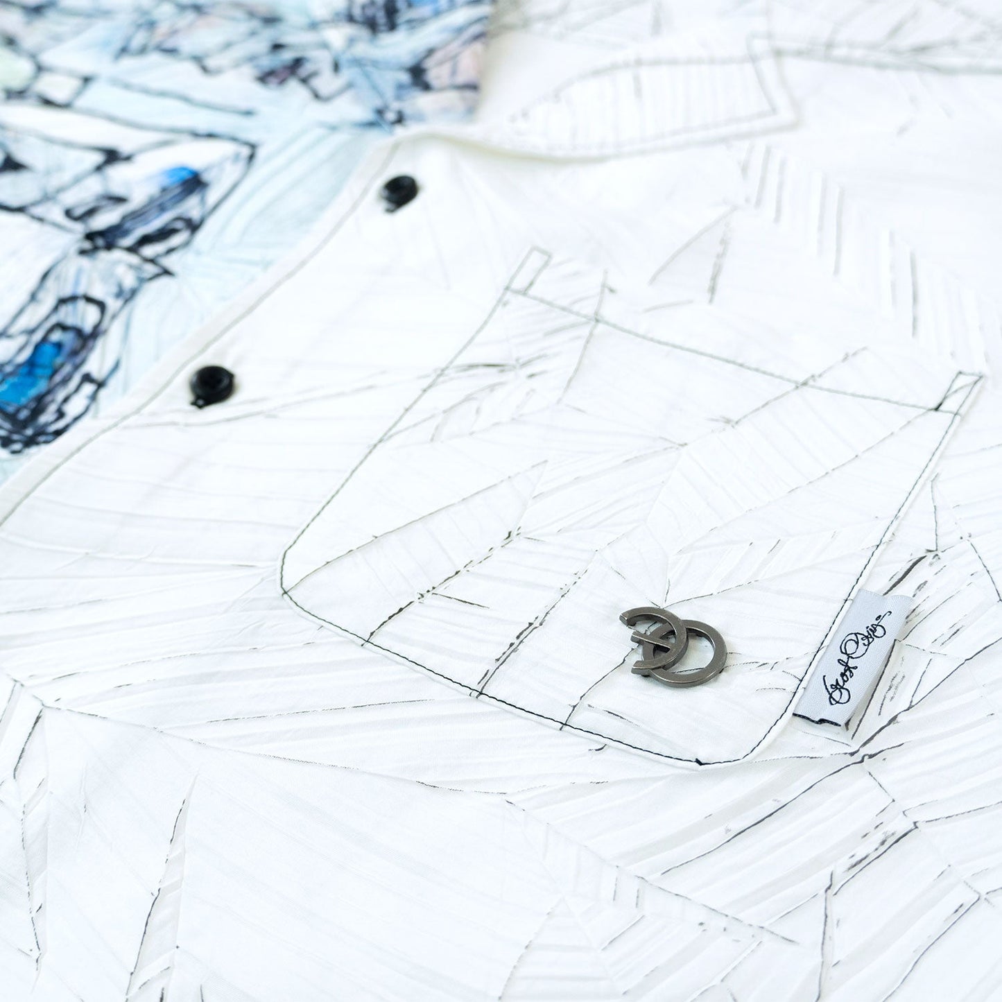 TEEK - F564 Monico Shirt - White TOPS TEEK MJ