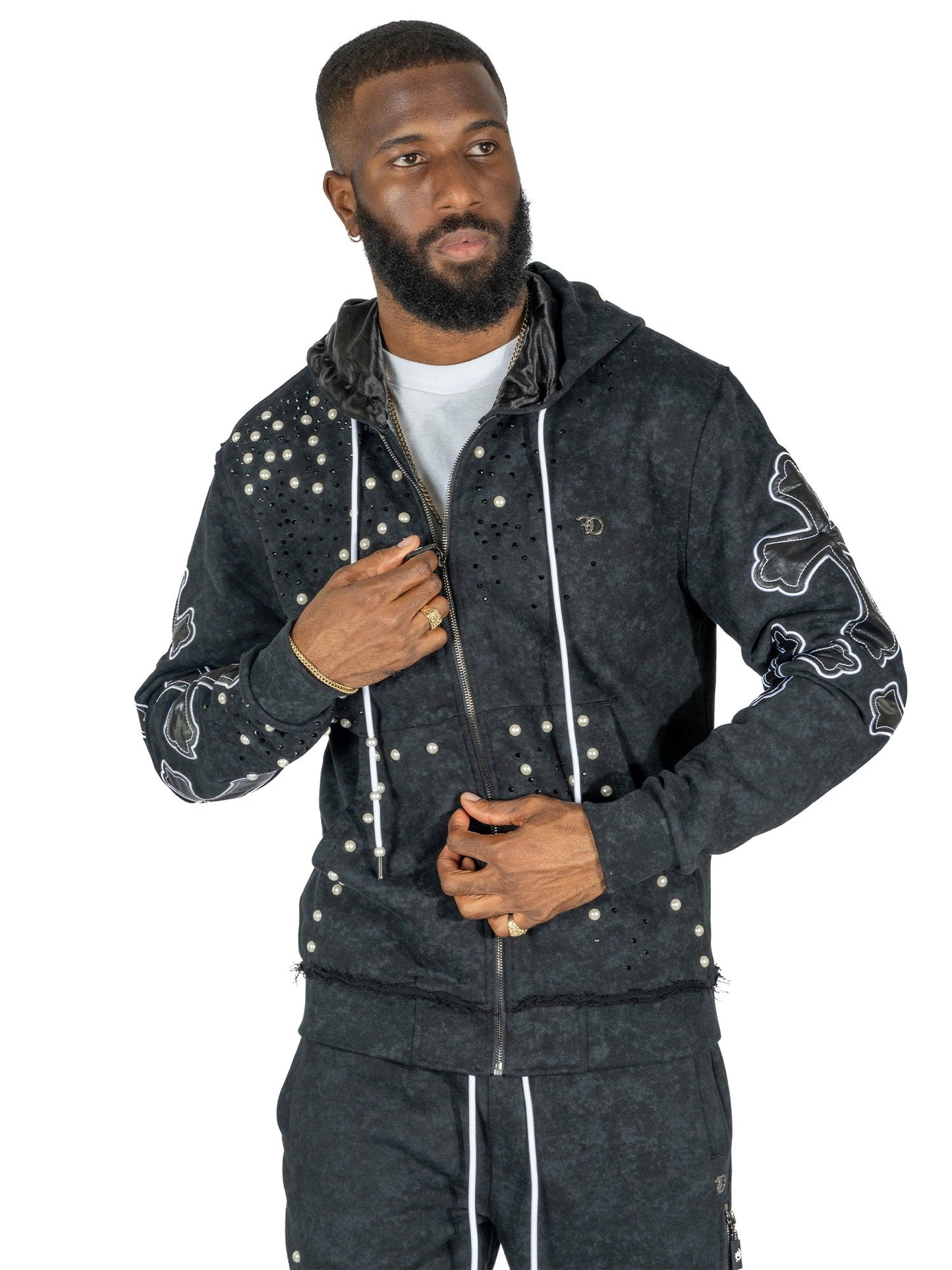 TEEK - F5710 Loyalty Zip-up Set - Black SET TEEK MJ