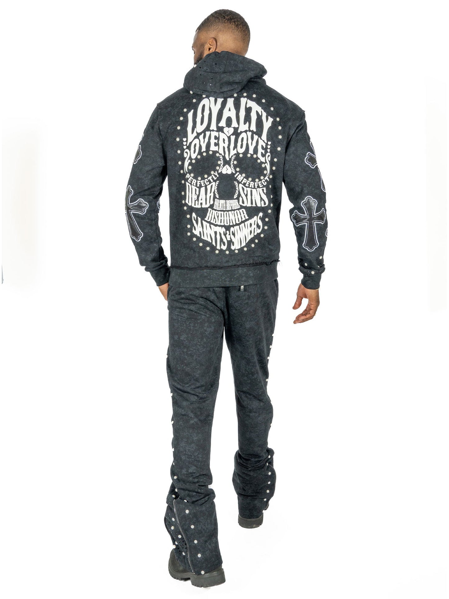 TEEK - F5710 Loyalty Zip-up Set - Black SET TEEK MJ