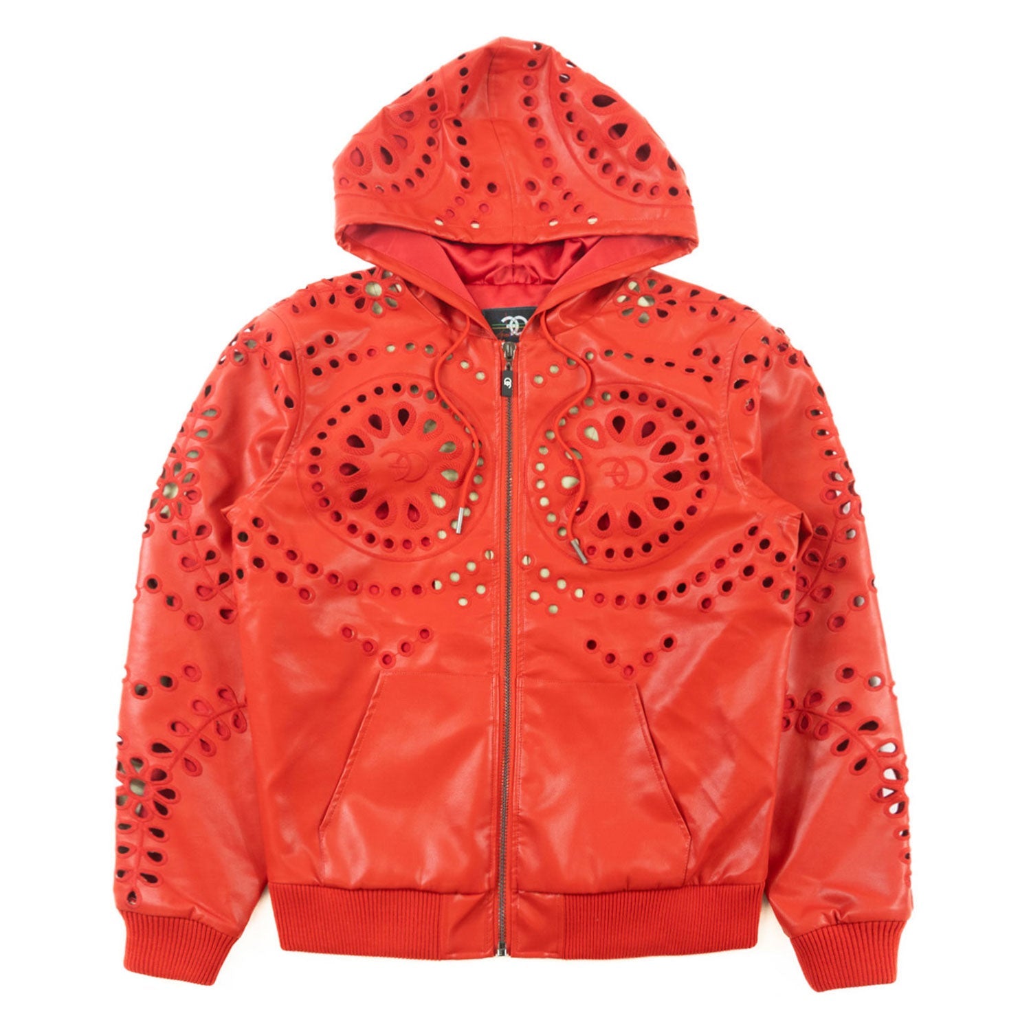 TEEK - F5760 Cashay Vegan Leather Vegan Set - Red SET TEEK MJ