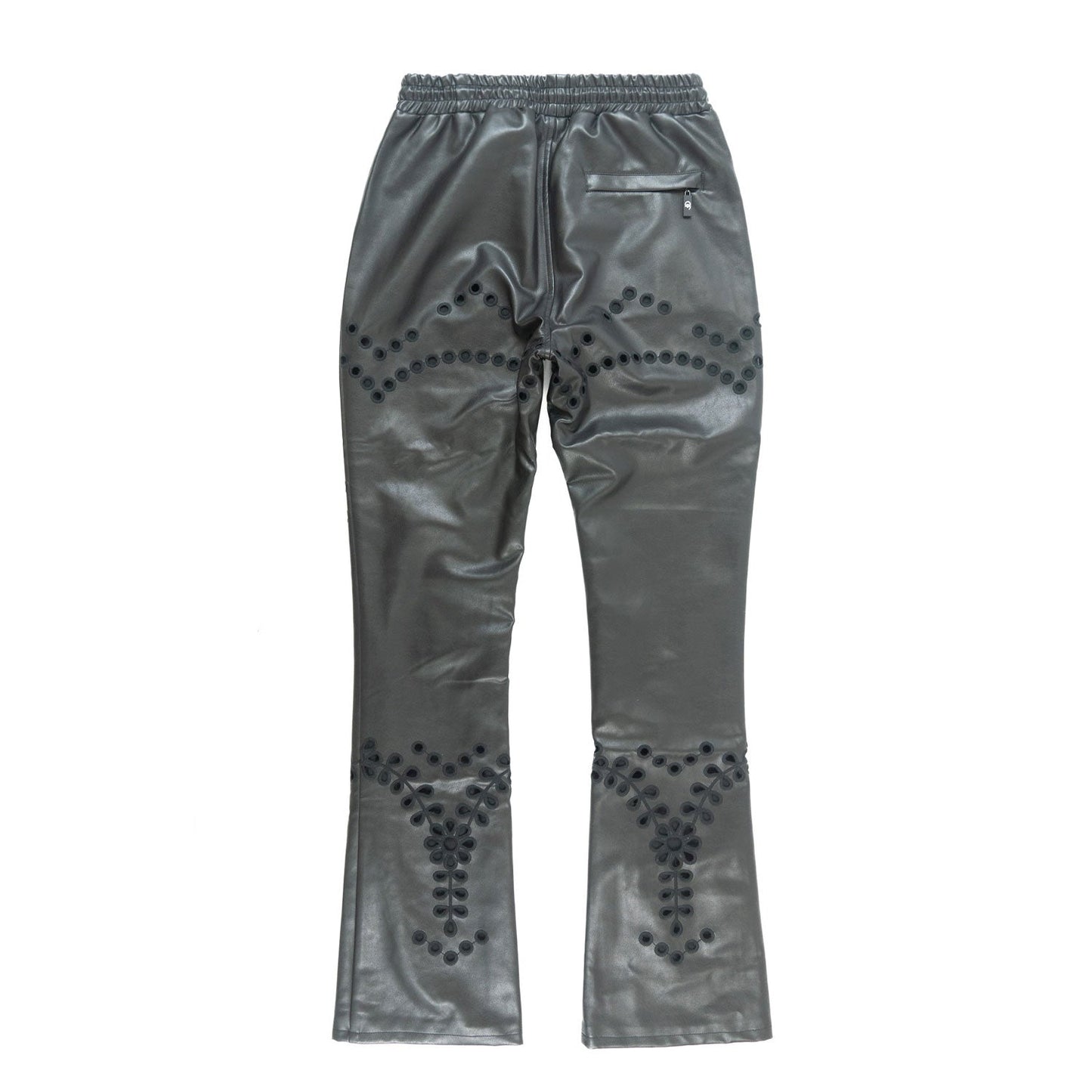 TEEK - F5760 Cashay Vegan Leather Vegan Set - Black JACKET TEEK MJ