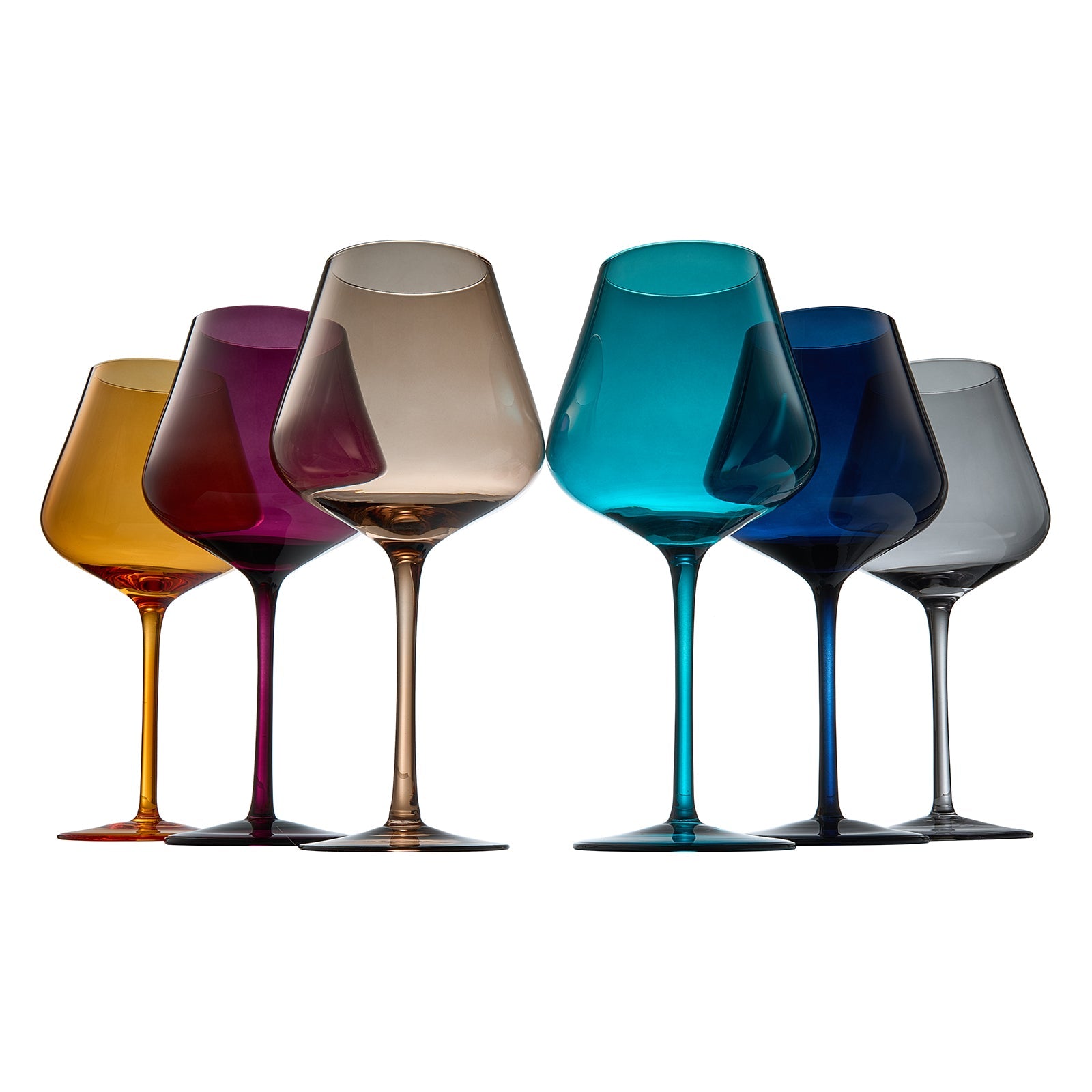 TEEK - Stagioni Stemmed Wine Glassware Set | Autumn HOME DECOR TEEK KS