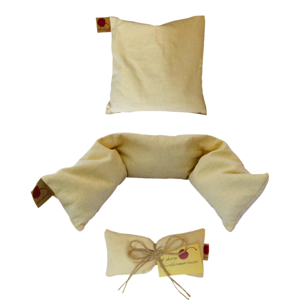 TEEK - Feel Better Pack Natural Denim: Square - Eye Pillow & Neck Wrap PILLOW TEEK HCP