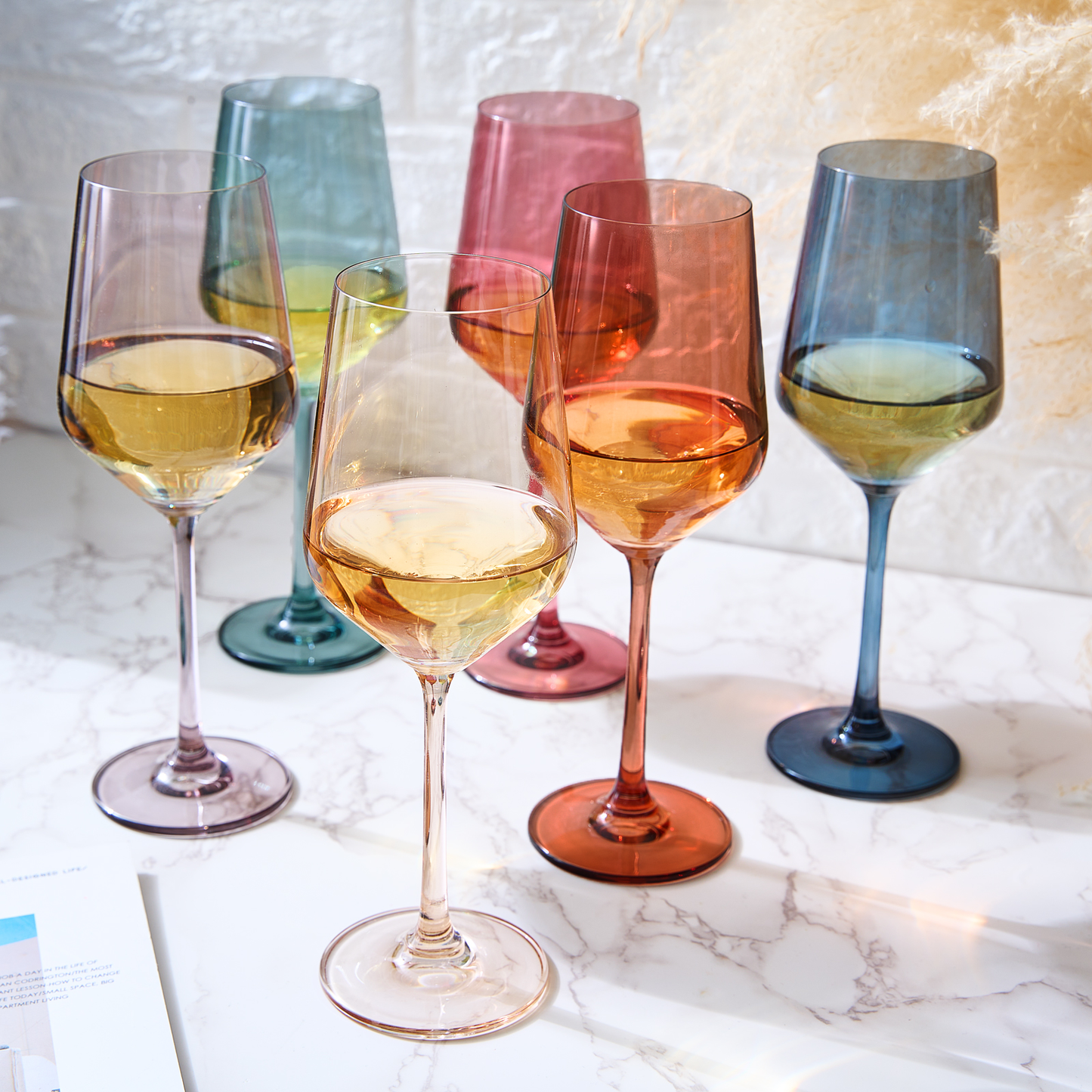 TEEK - Tonal Stemmed Wine Glassware Set HOME DECOR TEEK KS