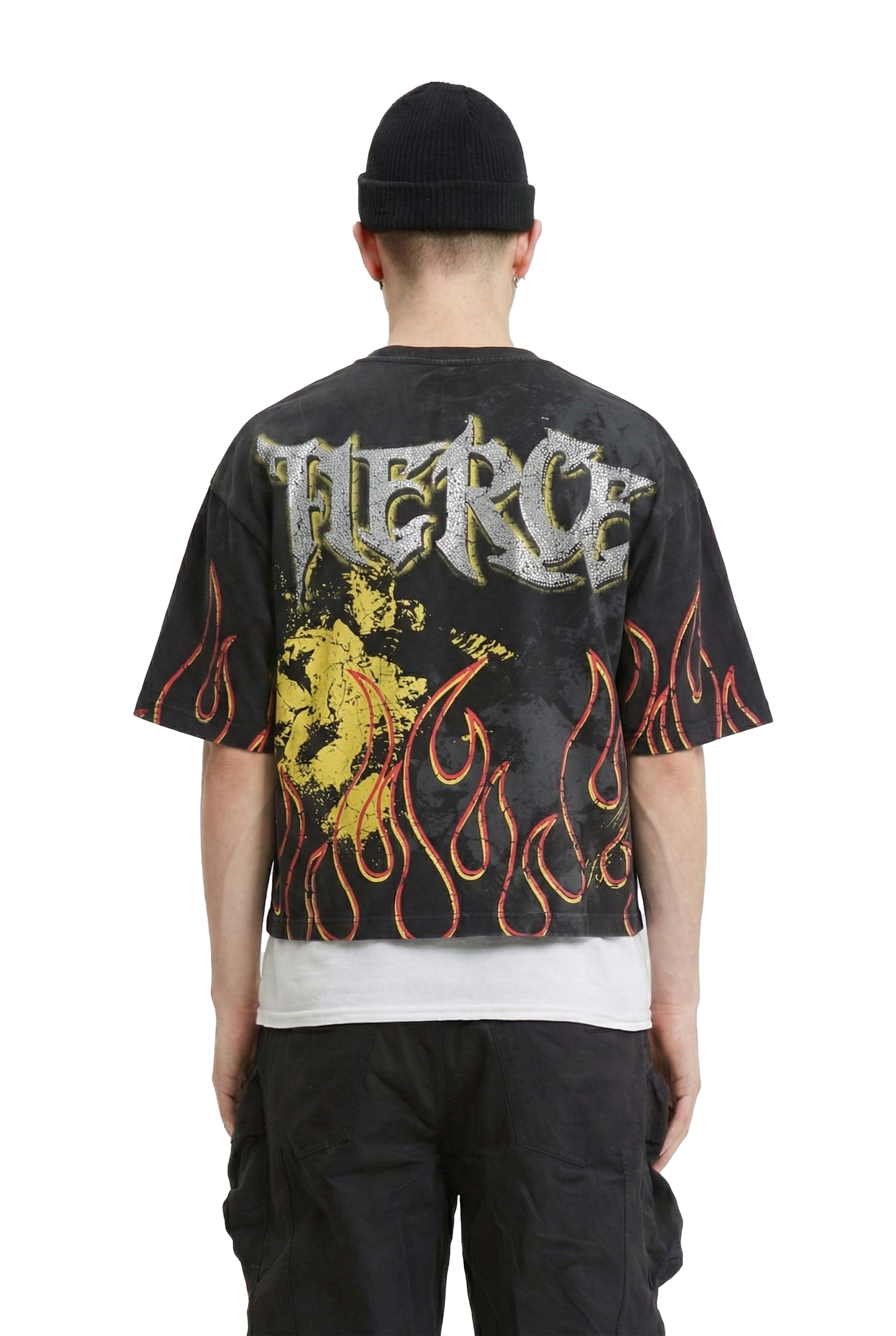 TEEK - PERIDOT S/N Jersey 3/4 Sleeve Crop Top Tee TOPS TEEK LTK