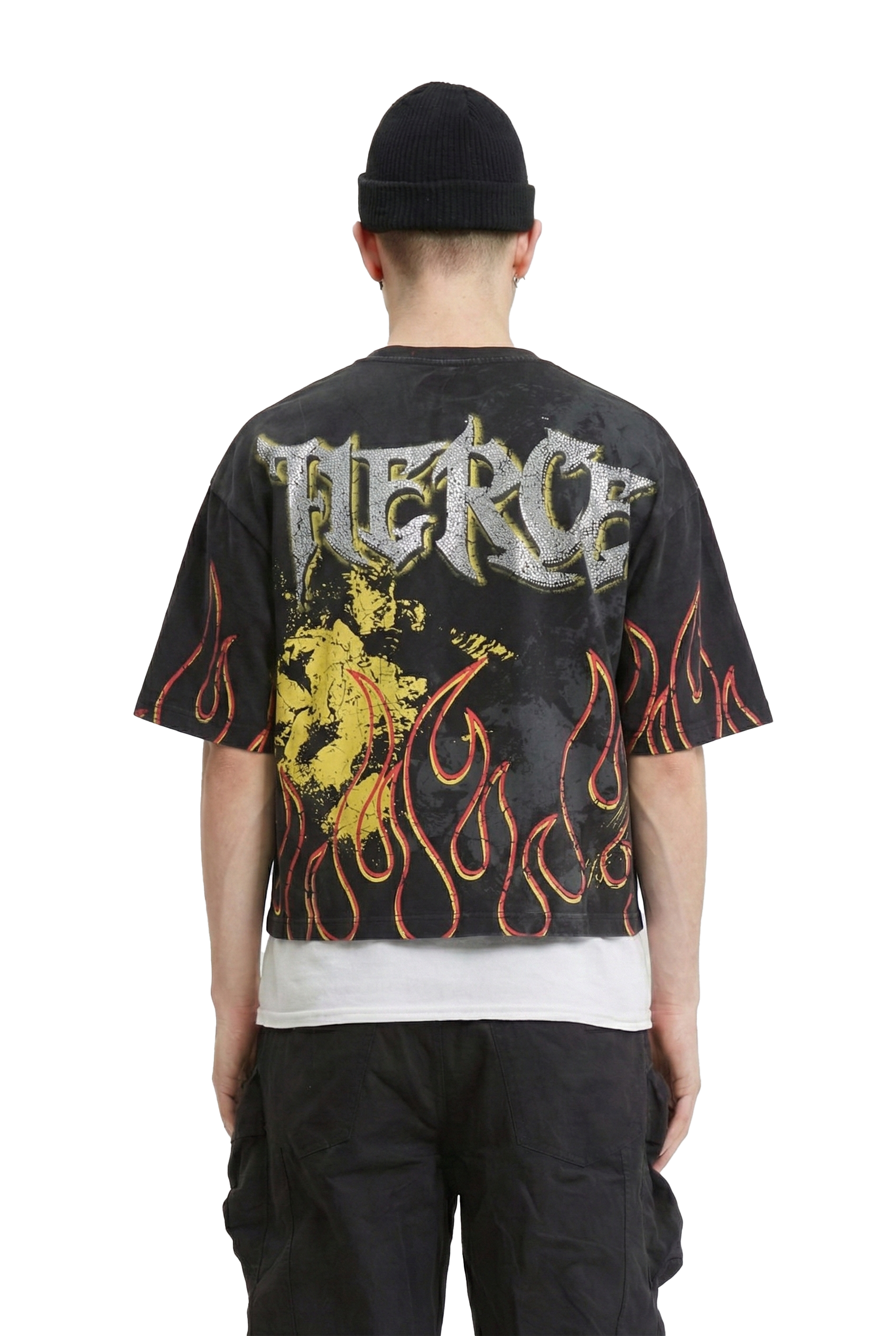 TEEK - PERIDOT S/N Jersey 3/4 Sleeve Crop Top Tee TOPS TEEK LTK