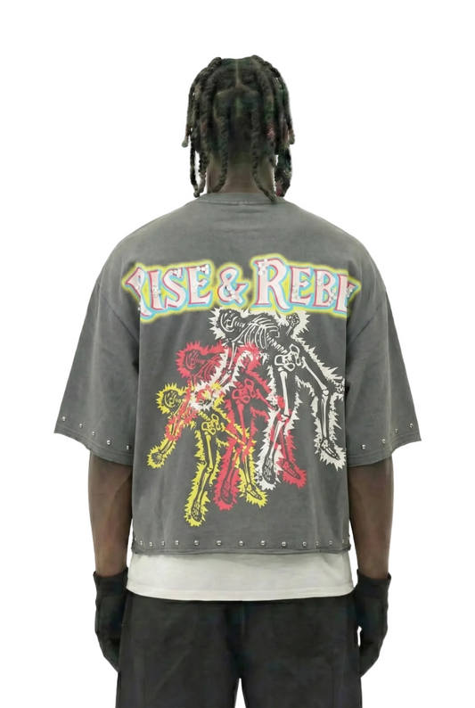 TEEK - TWITCH S/N Jersey 3/4 Sleeve Crop Top Tee TOPS TEEK LTK